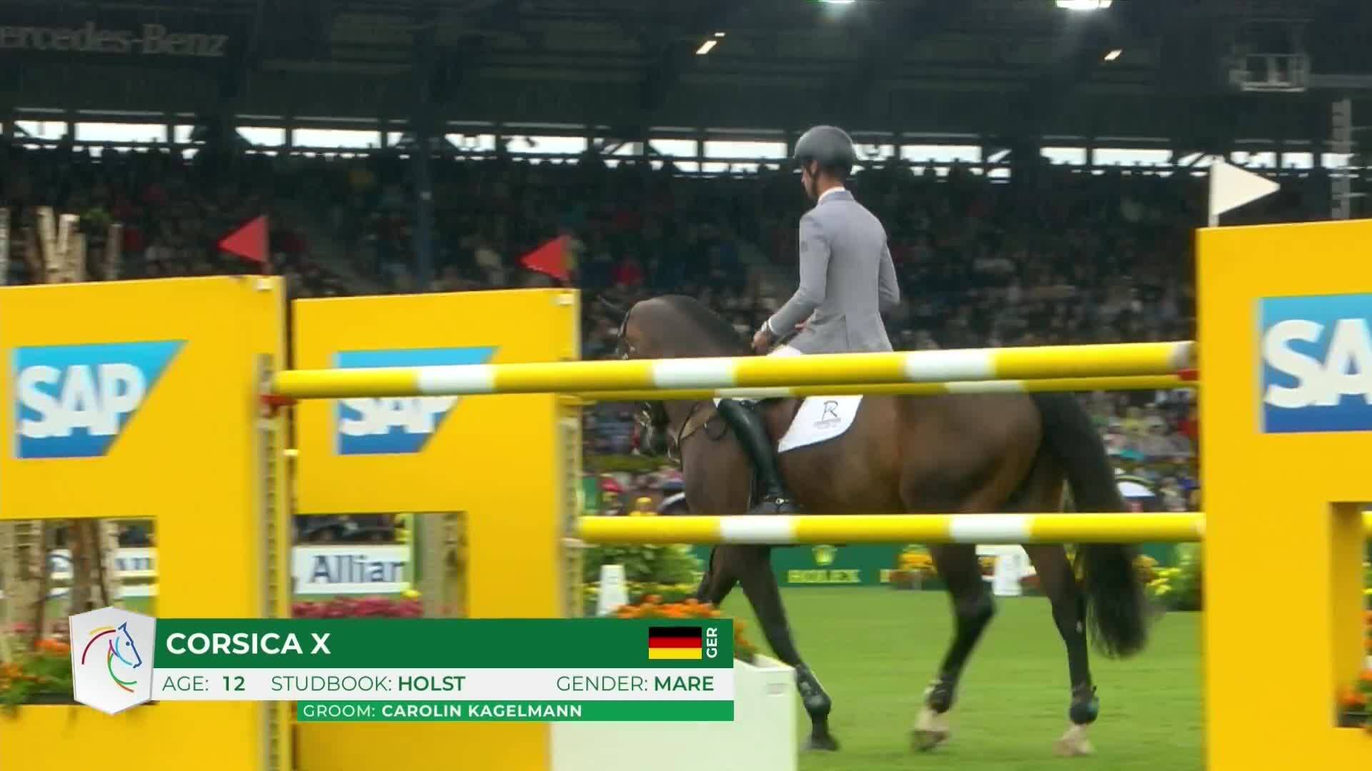 Rene Dittmer with Corsica X - CSIO5* Aix-la-Chapelle 2025 - Round 1