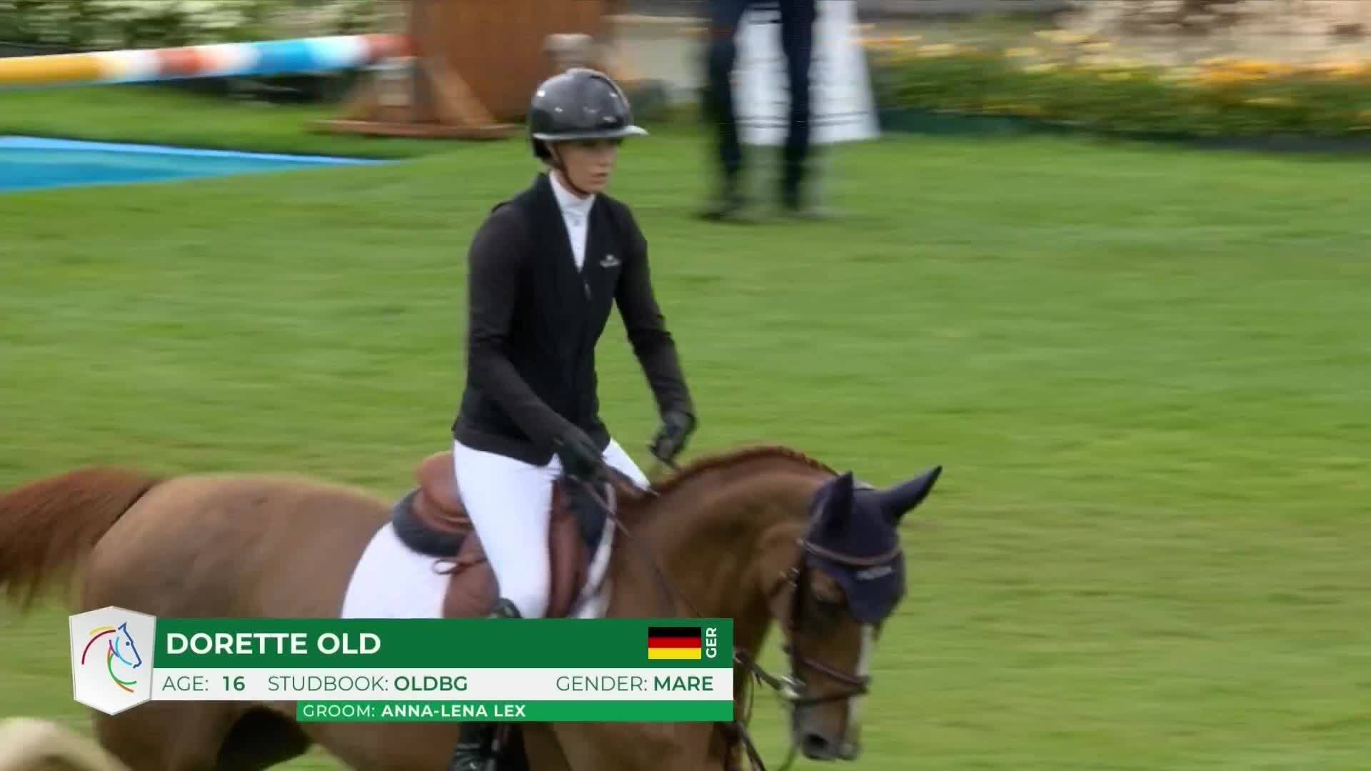 Jana Wargers with Dorette Old - CSIO5* Aix-la-Chapelle 2025 - Round 1