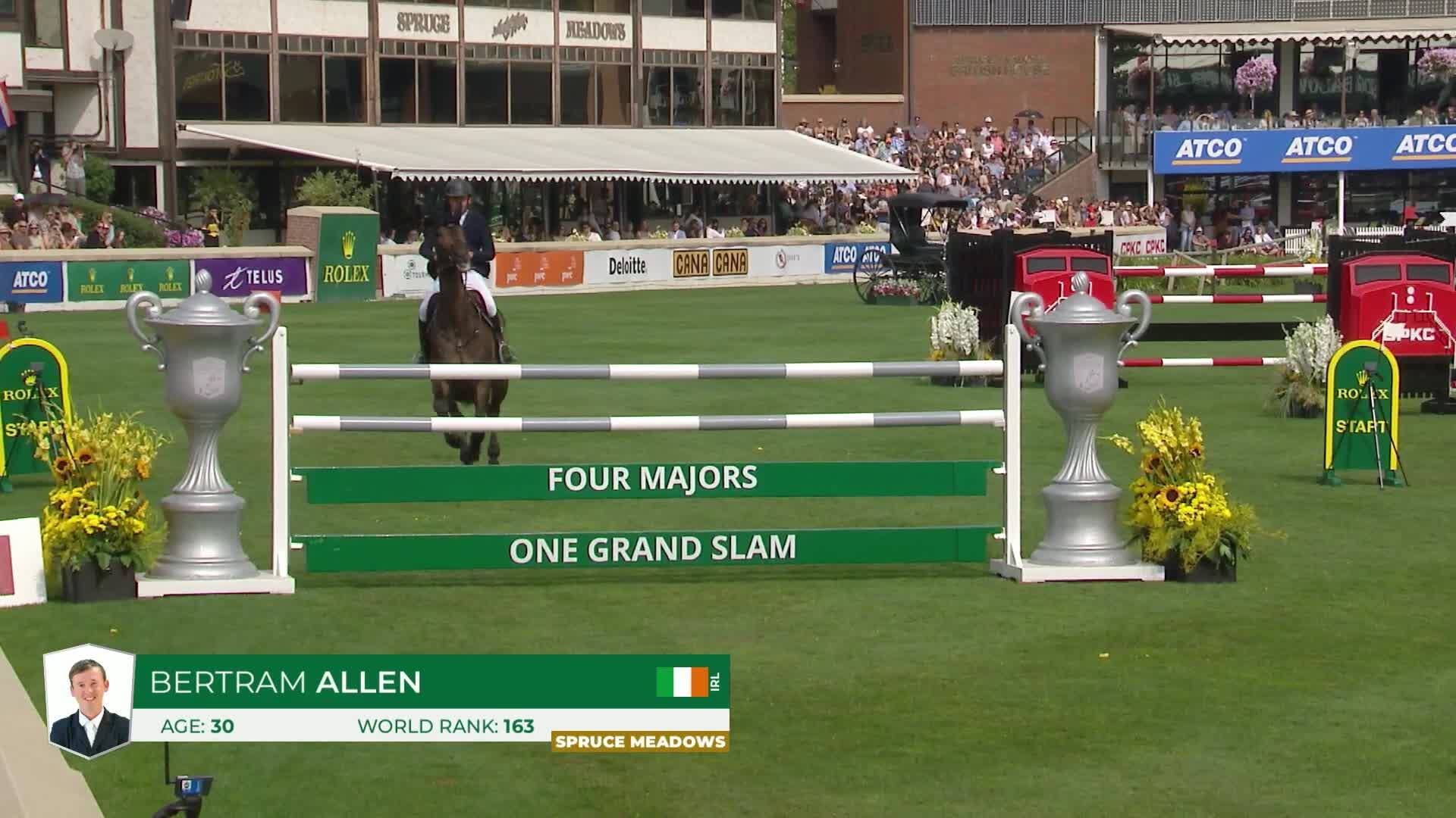 Bertram Allen with Pacino Amiro - CSIO5* Spruce Meadows 'Masters' Tournament 2025 - Round 1