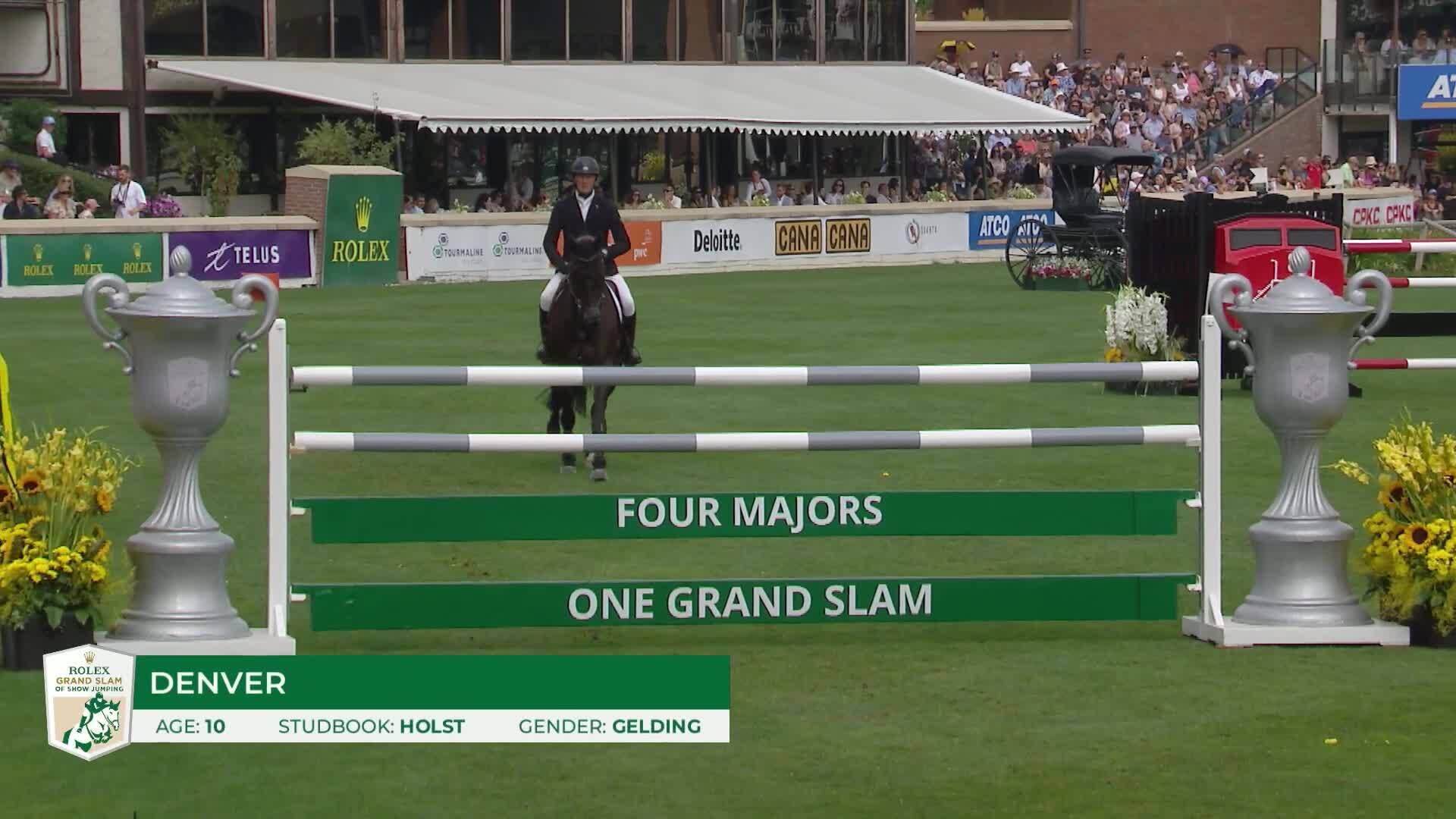 Michael Greeve with Denver - CSIO5* Spruce Meadows 'Masters' Tournament 2025 - Round 1