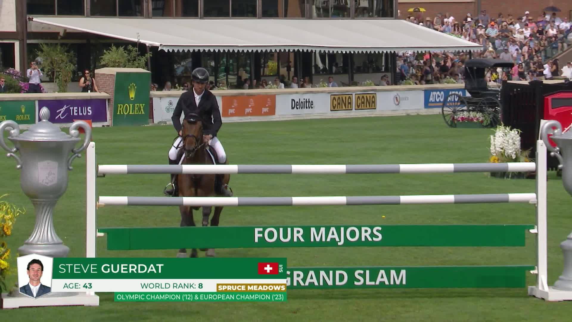 Steve Guerdat with Venard de Cerisy - CSIO5* Spruce Meadows 'Masters' Tournament 2025 - Round 1