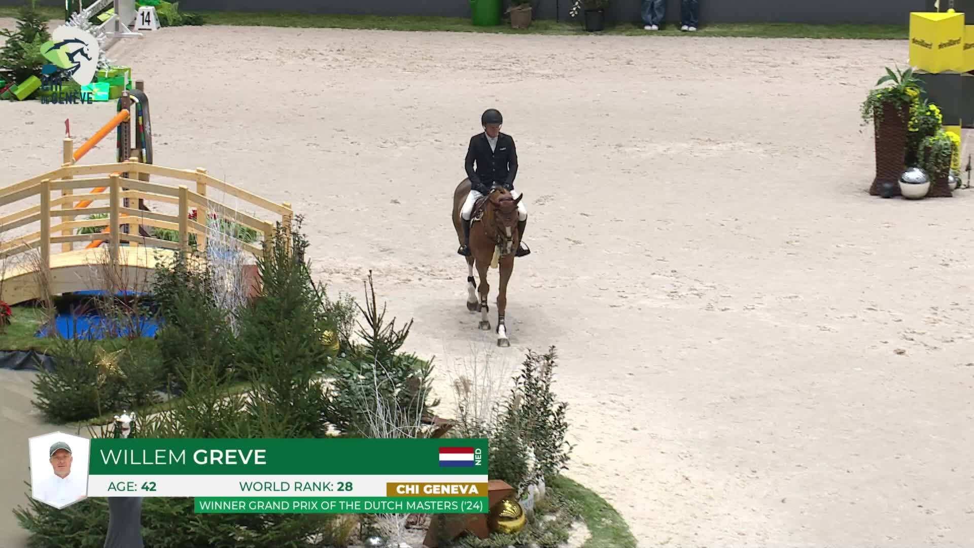 Willem Greve with Pretty Woman Van't Paradijs N.O.P. - CHI5* de Genève 2025 - Round 1