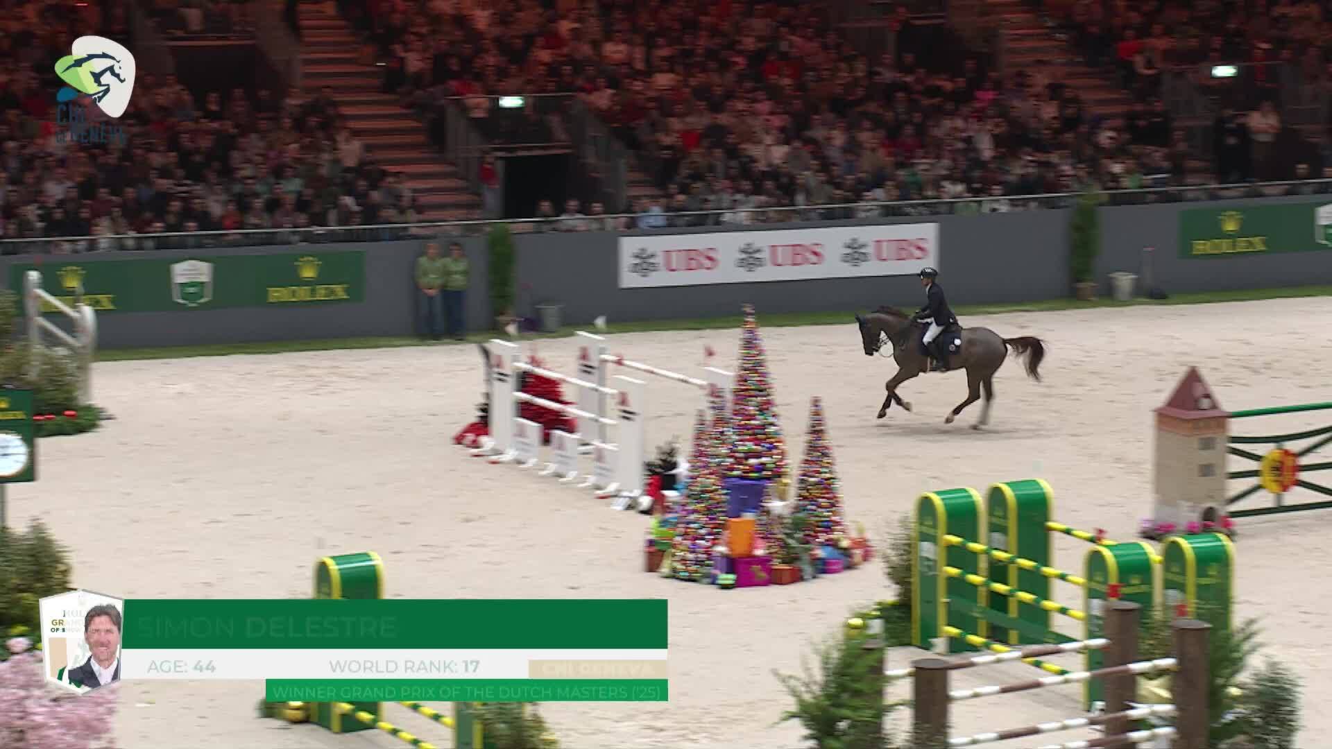 Simon Delestre with Golden Boy Dk - CHI5* de Genève 2025 - Round 1
