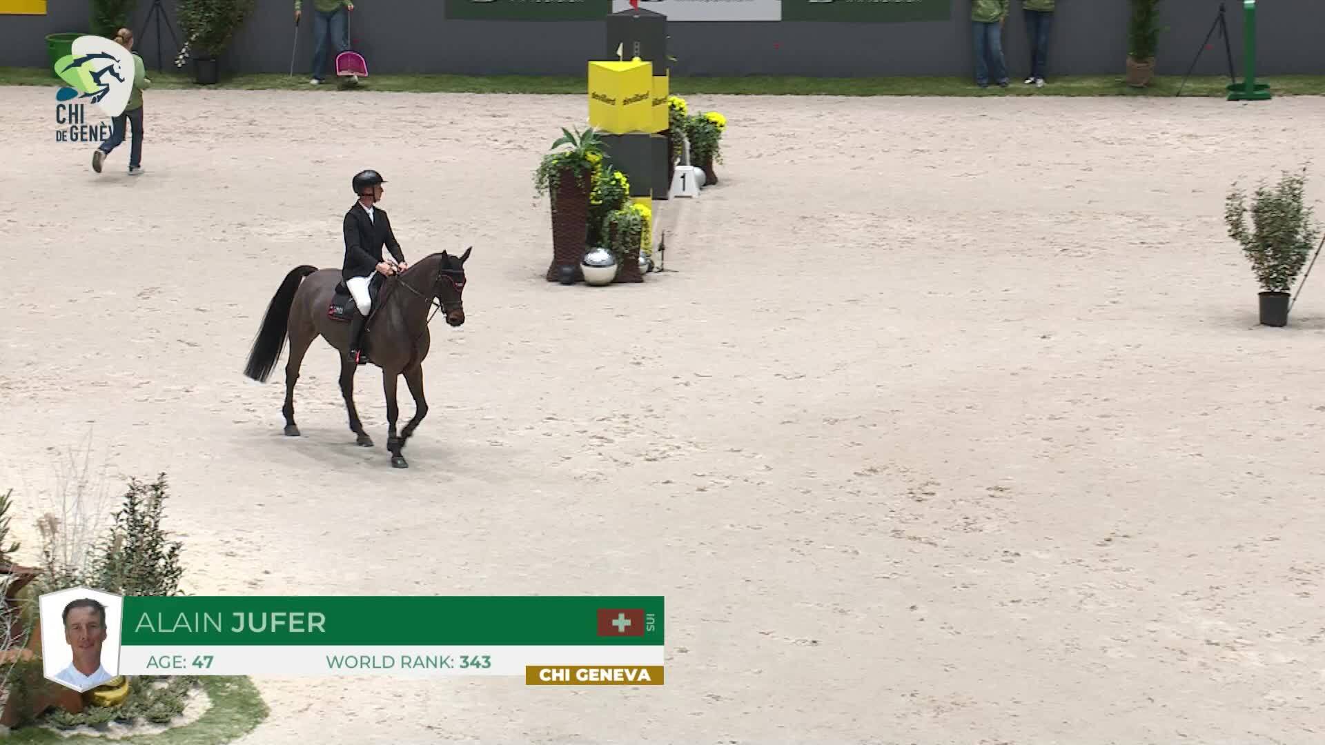 Alain Jufer with Dante Mm - CHI5* de Genève 2025 - Round 1