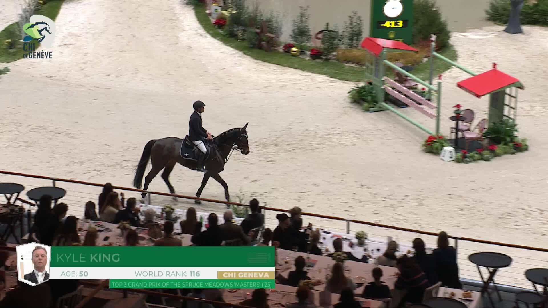 Kyle King with Kayenne Z - CHI5* de Genève 2025 - Round 1