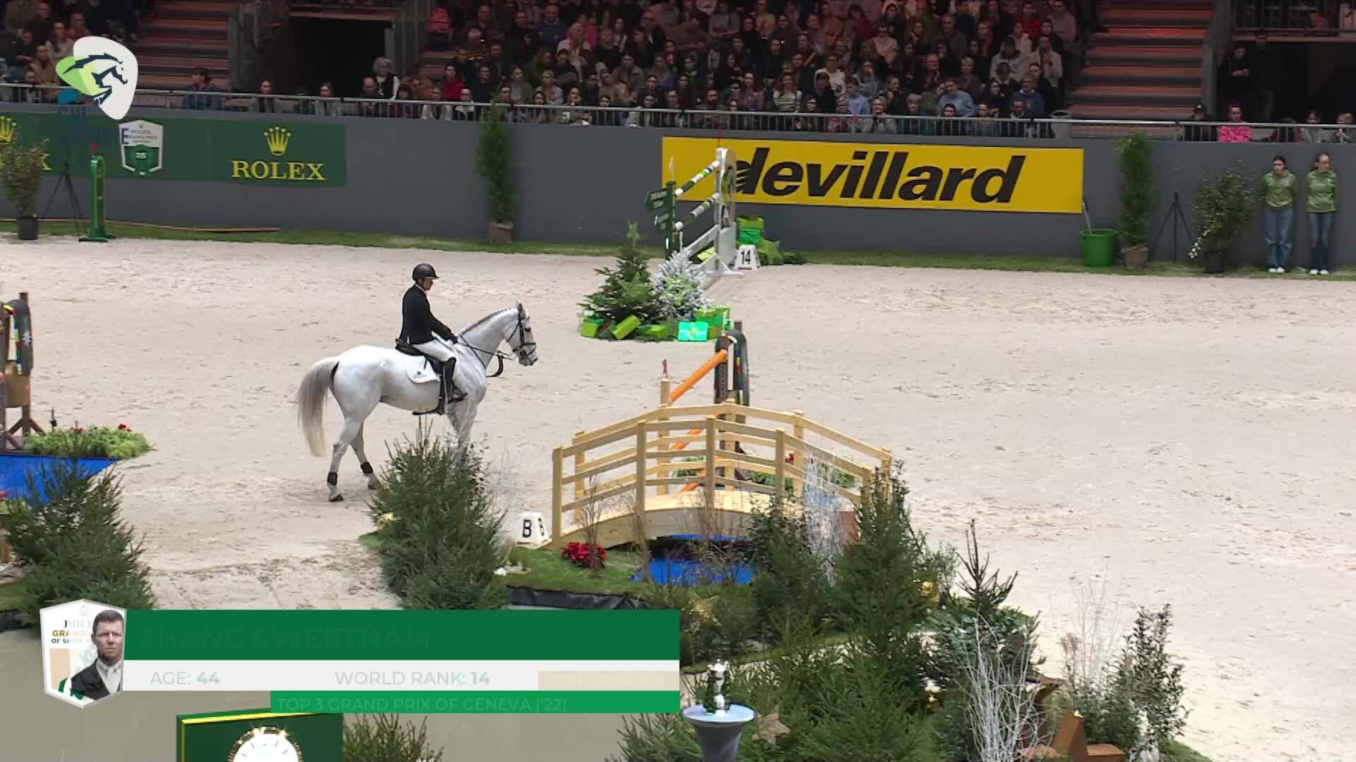 Shane Sweetnam with James Kann Cruz - CHI5* de Genève 2025 - Round 1