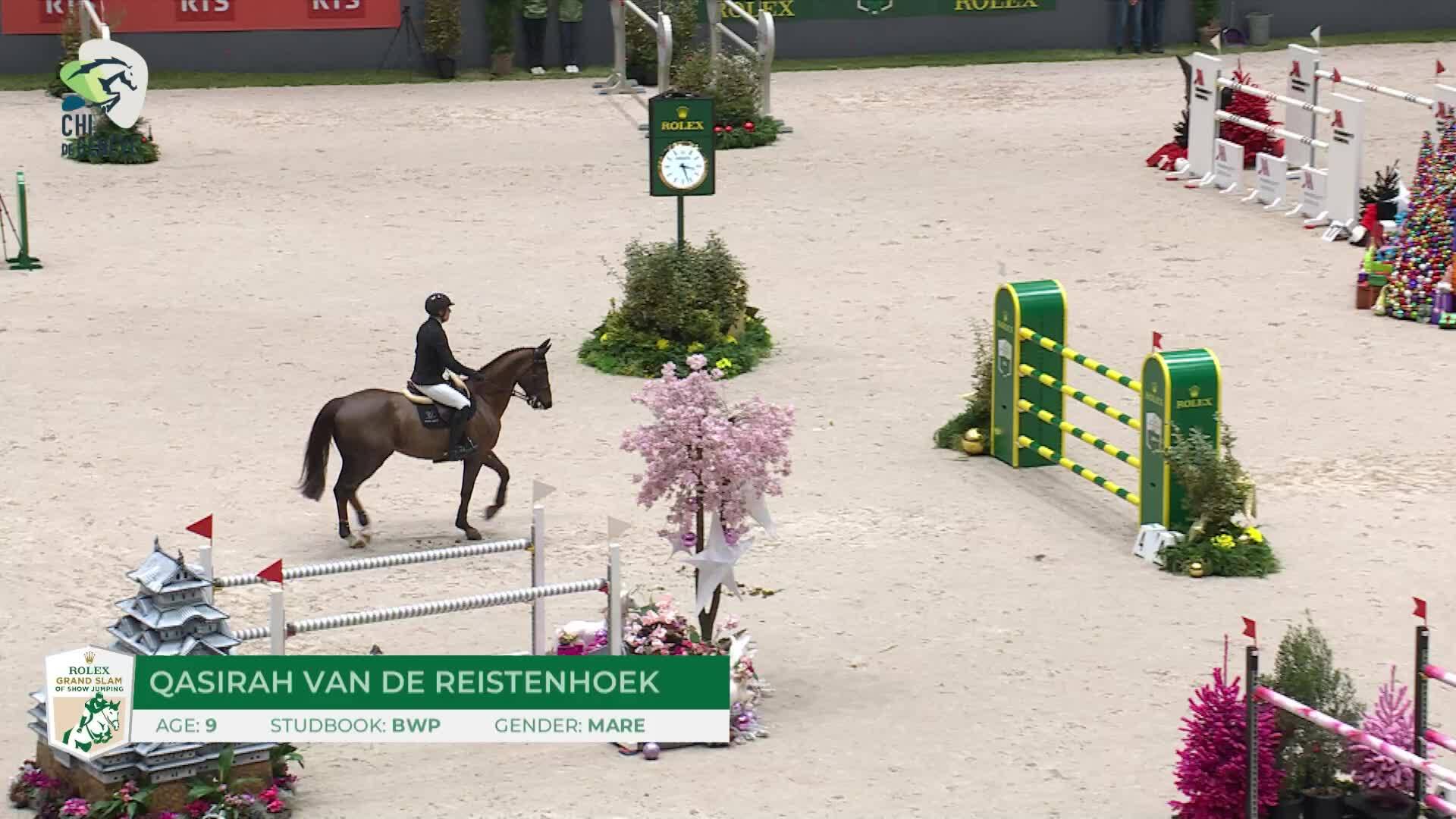 Henrik Von Eckermann with Qasirah Van de Reistenhoek - CHI5* de Genève 2025 - Round 1