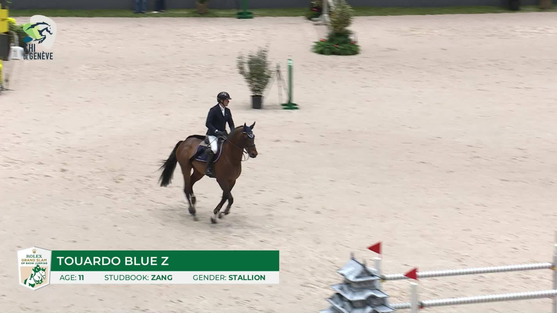 Nathan Budd with Touardo Blue Z - CHI5* de Genève 2025 - Round 1