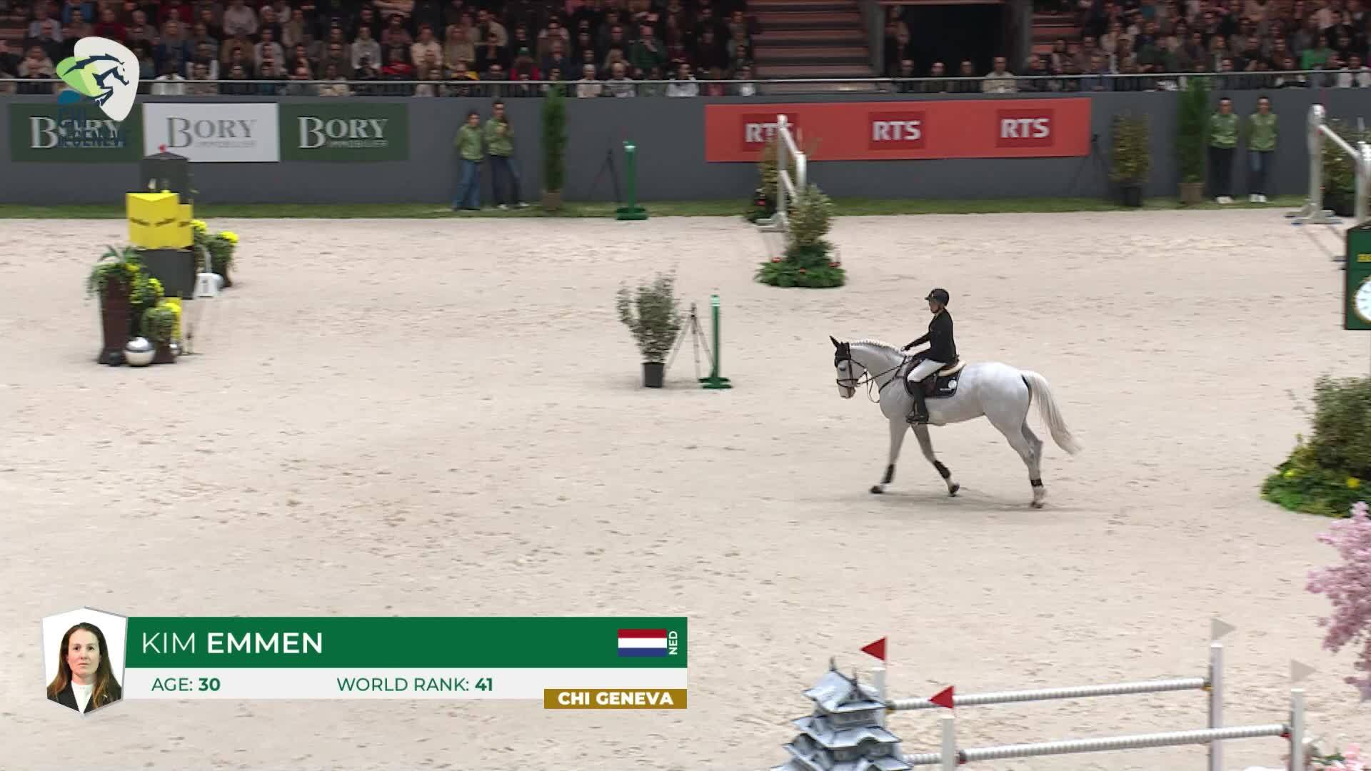 Kim Emmen with Imagine N.O.P. - CHI5* de Genève 2025 - Round 1