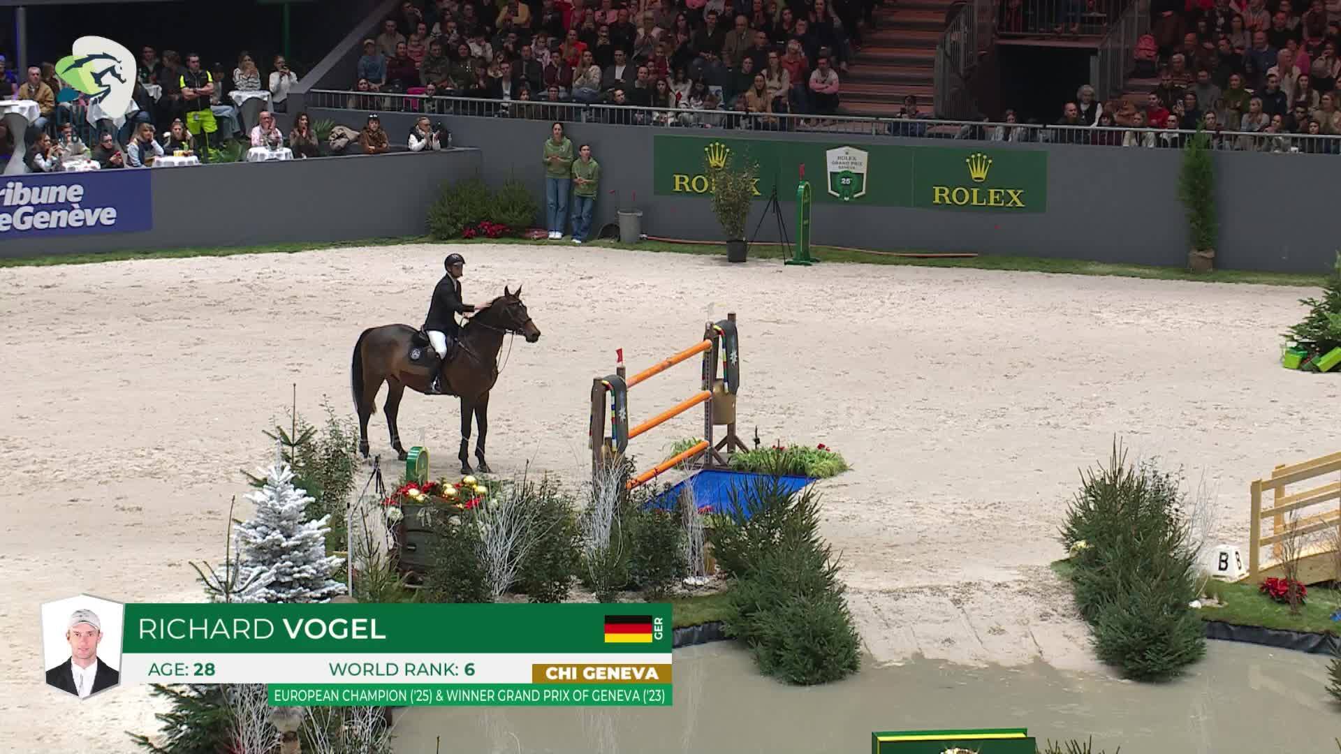 Richard Vogel with United Touch S - CHI5* de Genève 2025 - Round 1