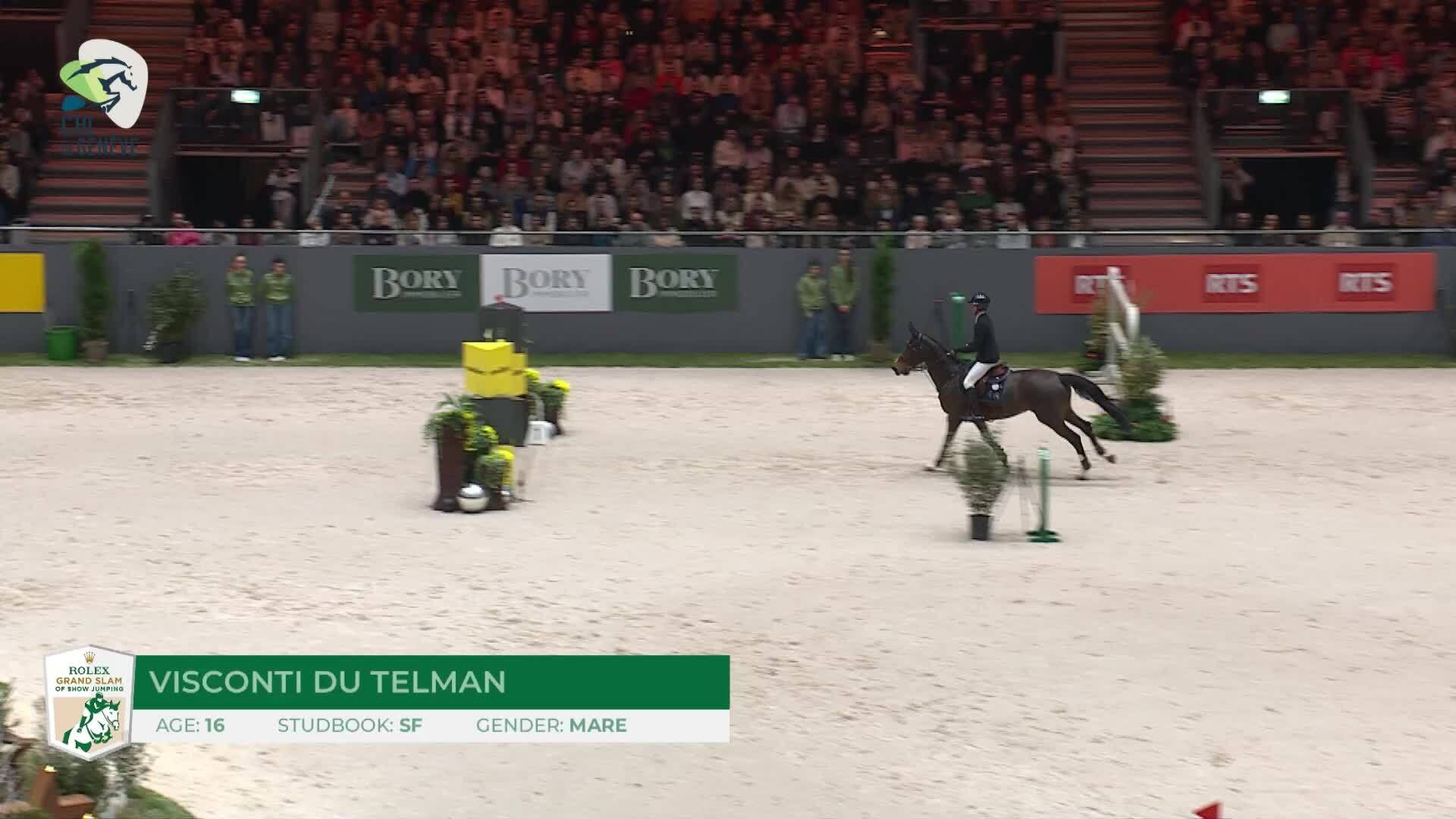 Kevin Staut with Visconti du Telman - CHI5* de Genève 2025 - Round 1
