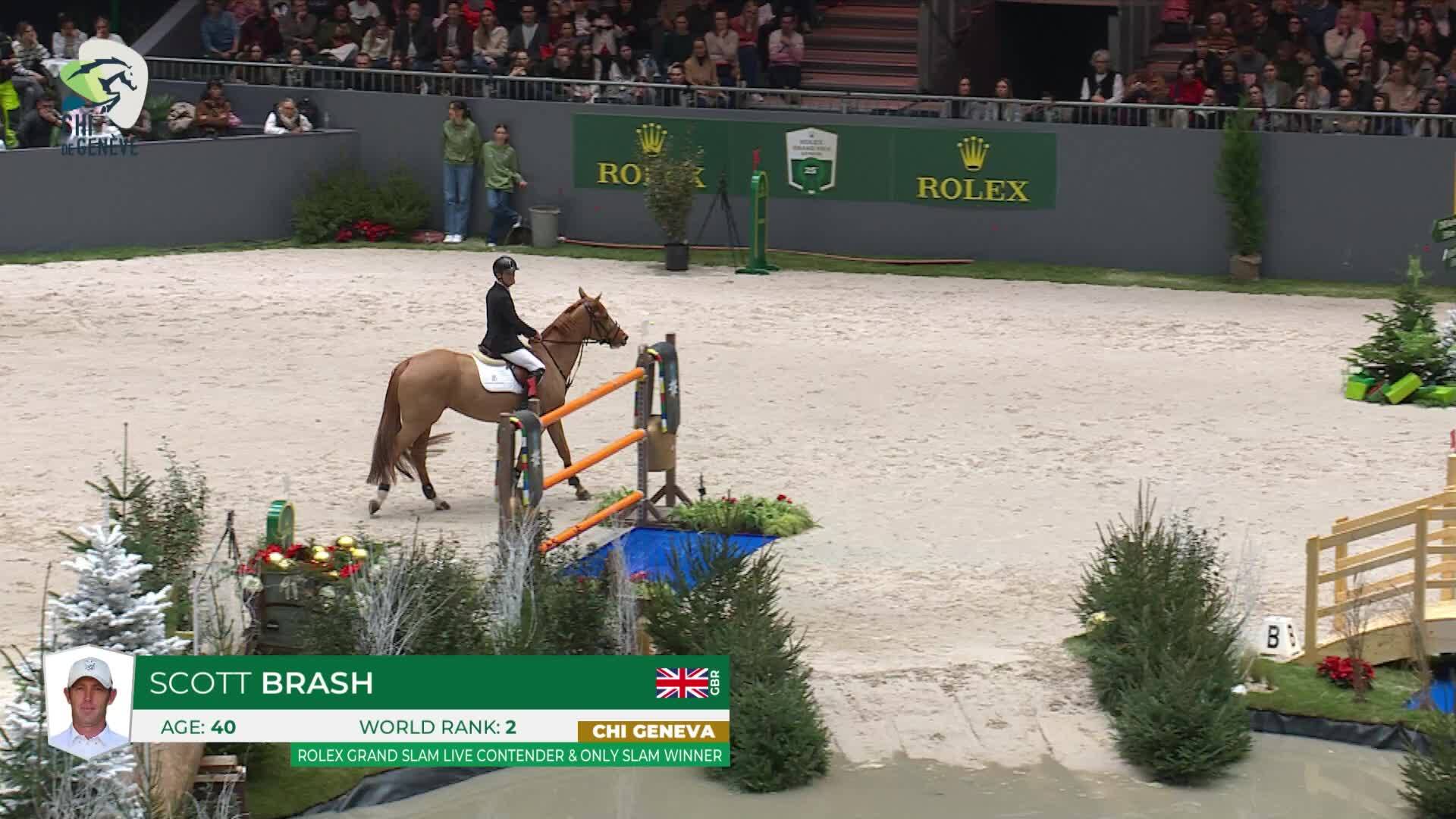 Scott Brash with Hello Folie - CHI5* de Genève 2025 - Round 1