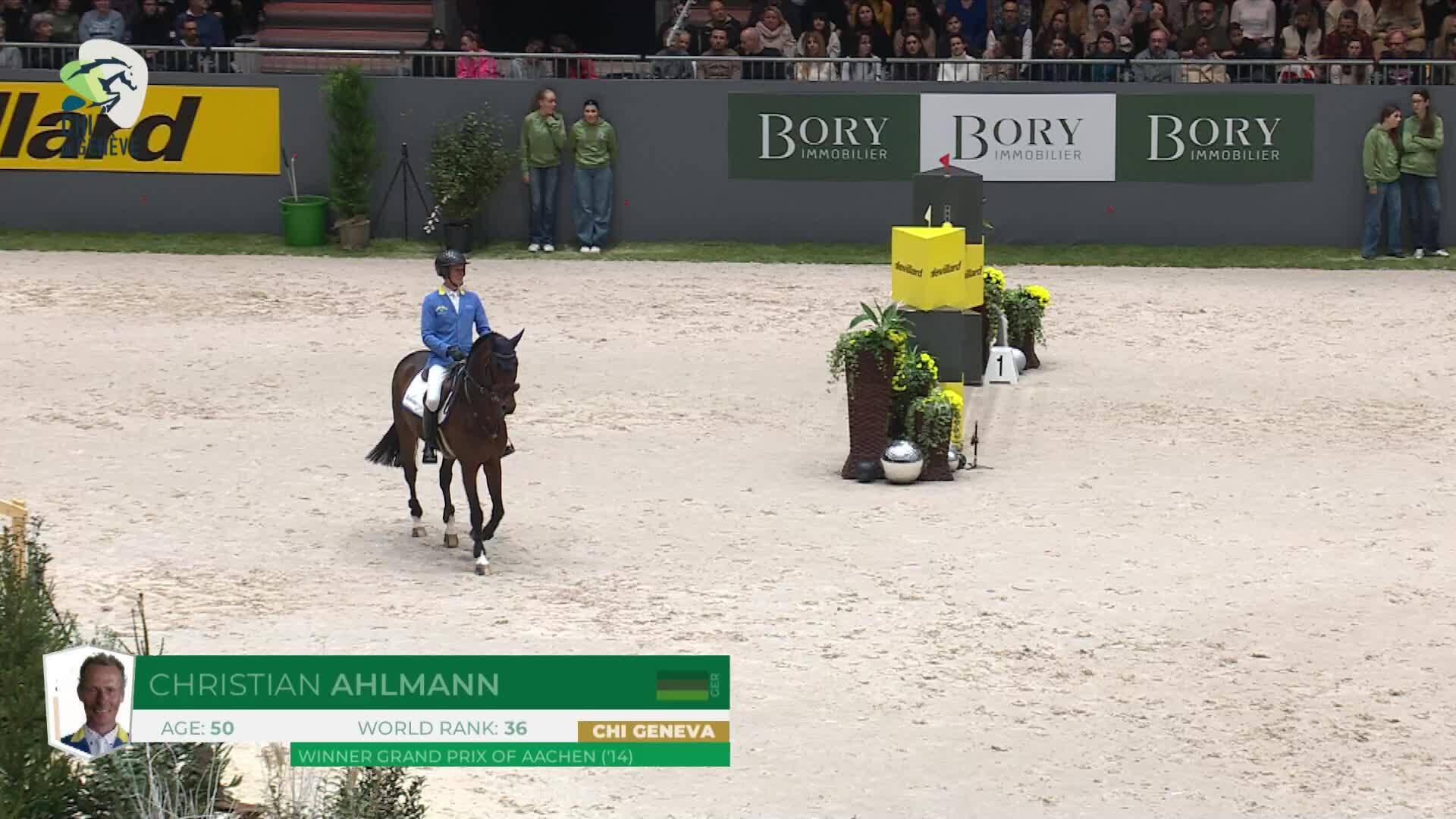 Christian Ahlmann with Dourkhan Hero Z - CHI5* de Genève 2025 - Round 1