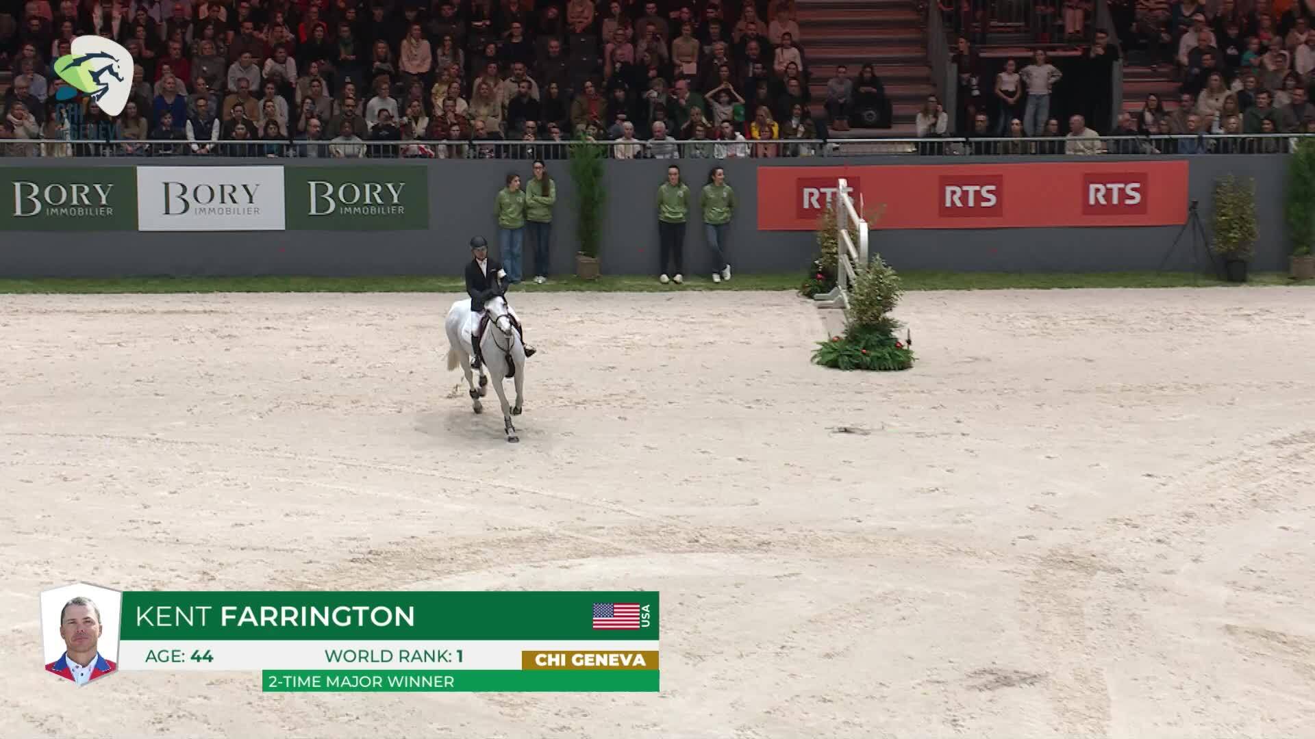 Kent Farrington with Greya - CHI5* de Genève 2025 - Jump-Off