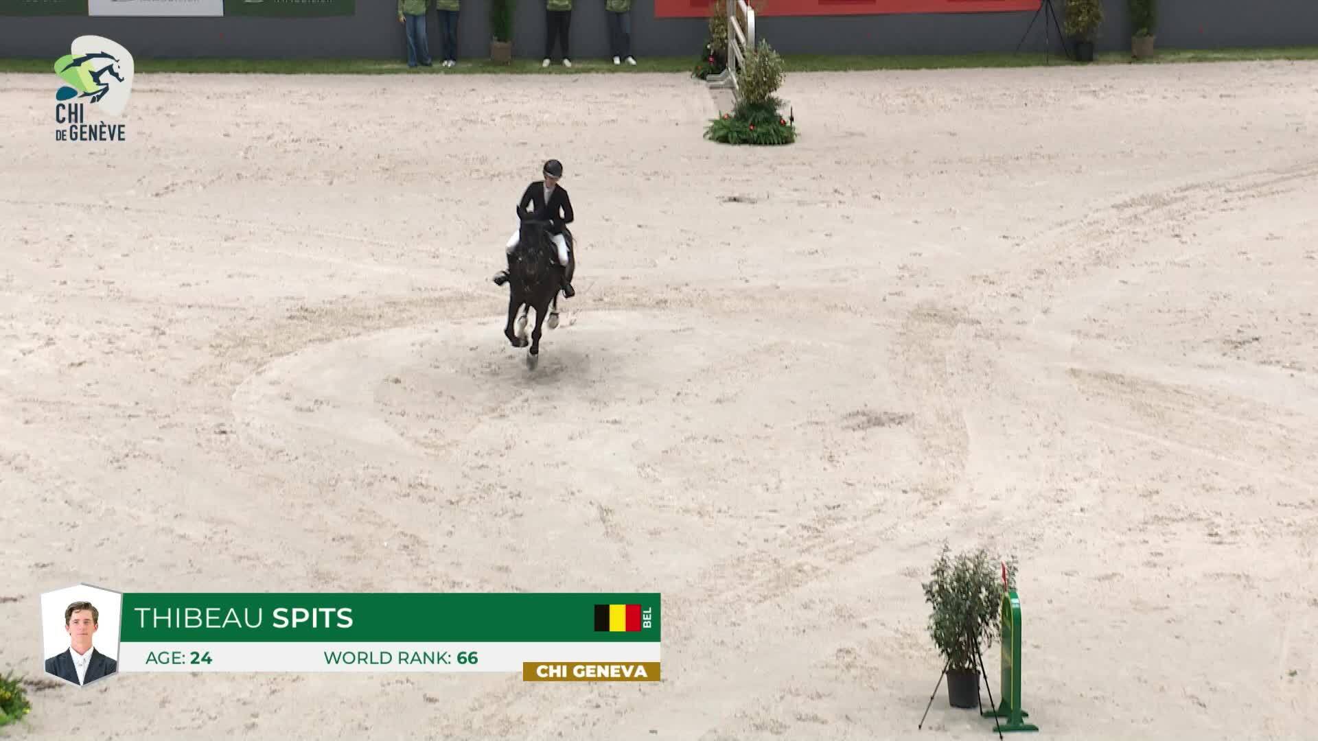Thibeau Spits with Impress-k Van't Kattenheye Z - CHI5* de Genève 2025 - Jump-Off