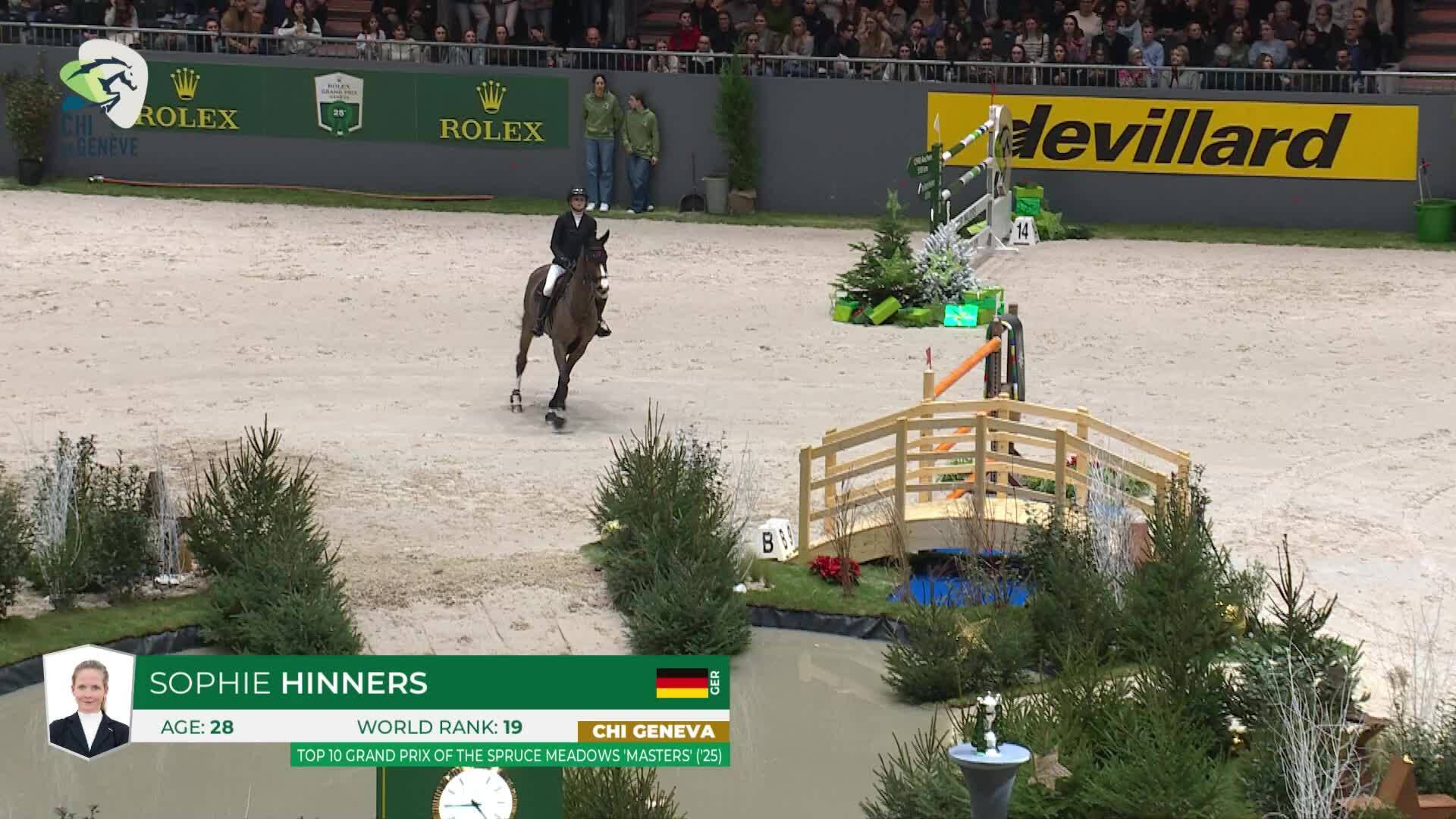 Sophie Hinners with Iron Dames Singclair - CHI5* de Genève 2025 - Jump-Off