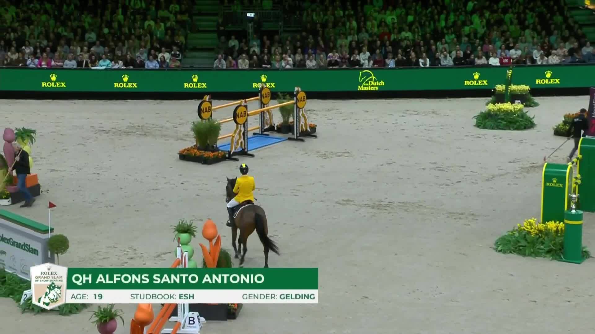 Yuri Mansur with Qh Alfons Santo Antonio - CSI5* The Dutch Masters 2026 - Round 1