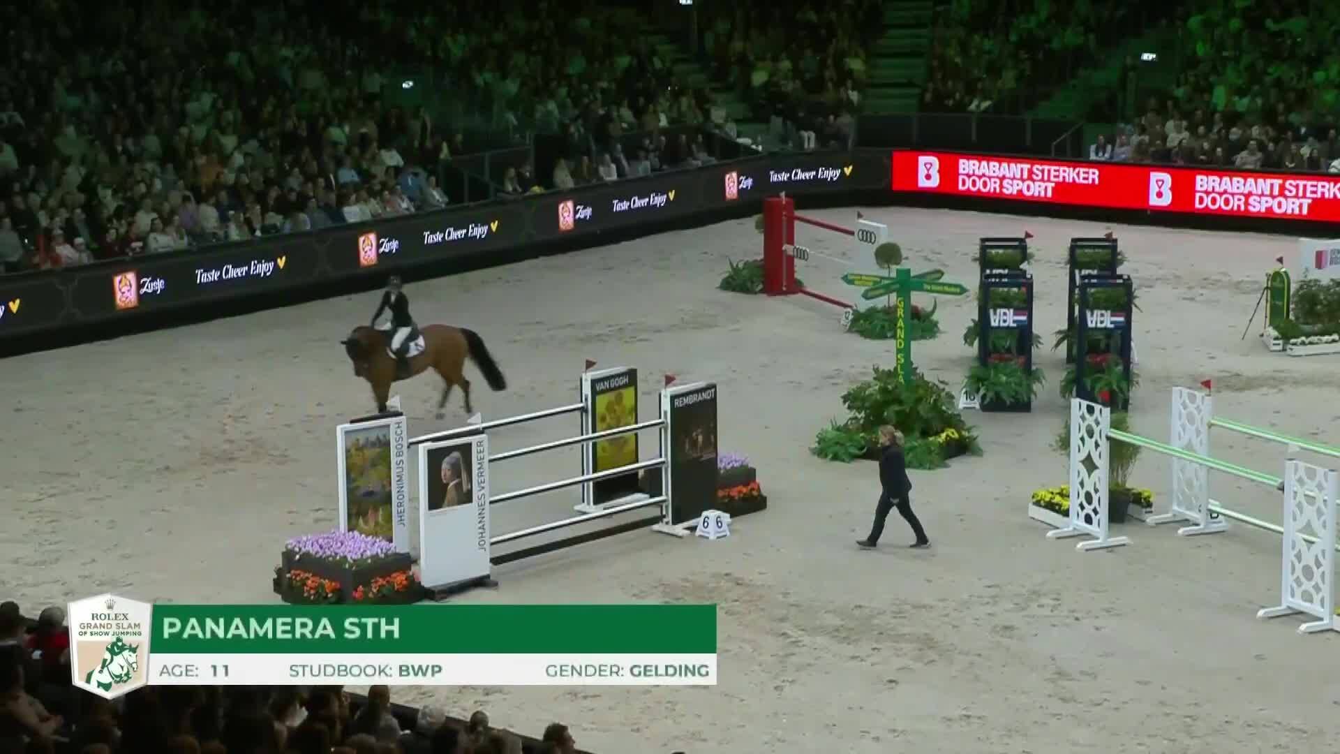 Jody Van Gerwen with Panamera Sth - CSI5* The Dutch Masters 2026 - Round 1