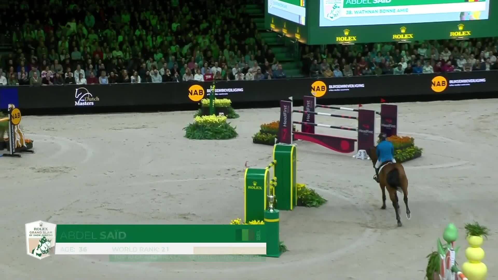 Abdel Saïd with Wathnan Bonne Amie - CSI5* The Dutch Masters 2026 - Round 1