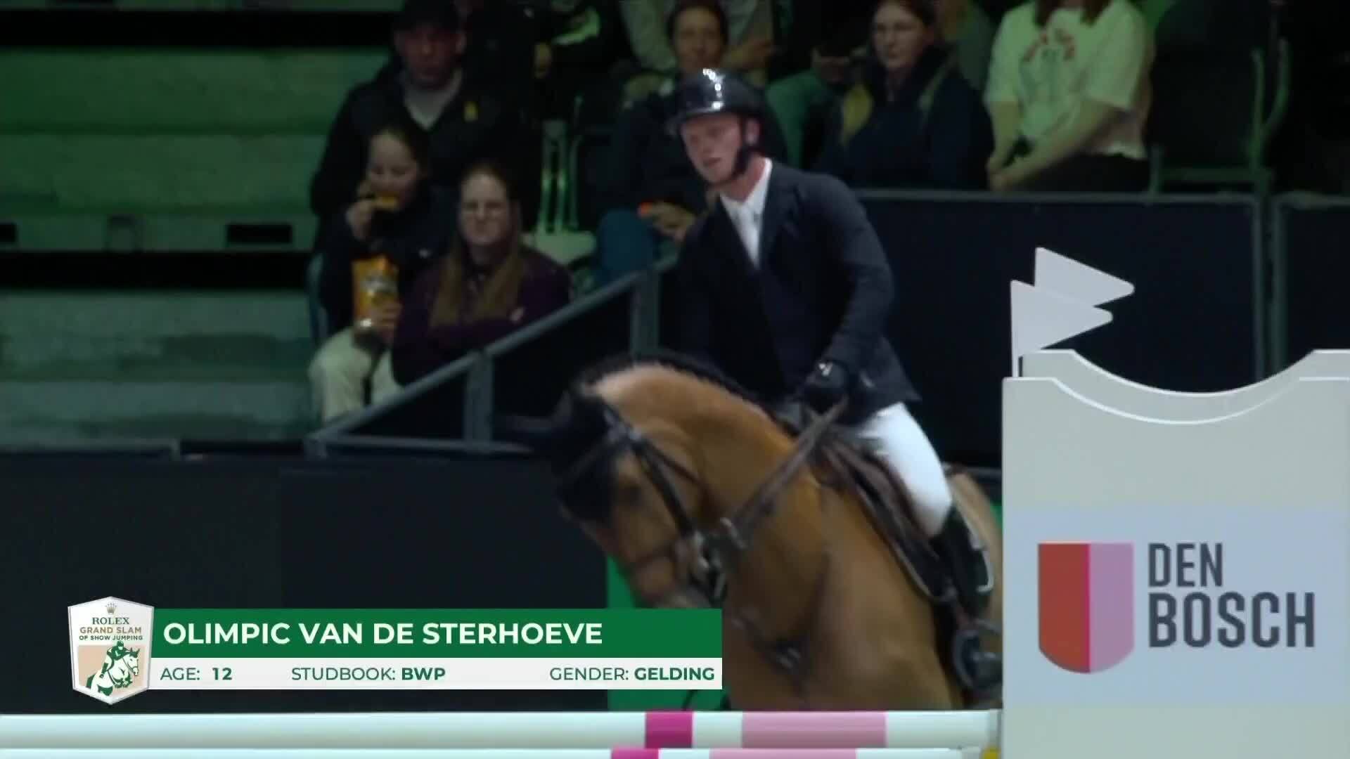 Hessel Hoekstra with Olimpic Van de Sterhoeve - CSI5* The Dutch Masters 2026 - Round 1
