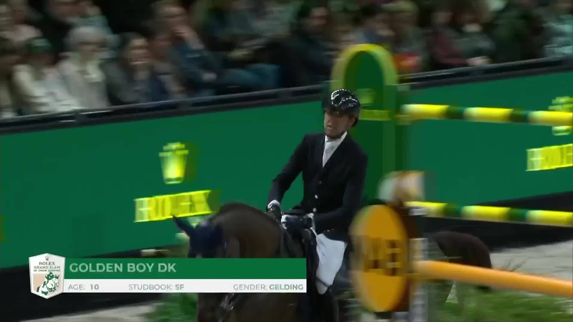 Simon Delestre with Golden Boy Dk - CSI5* The Dutch Masters 2026 - Round 1