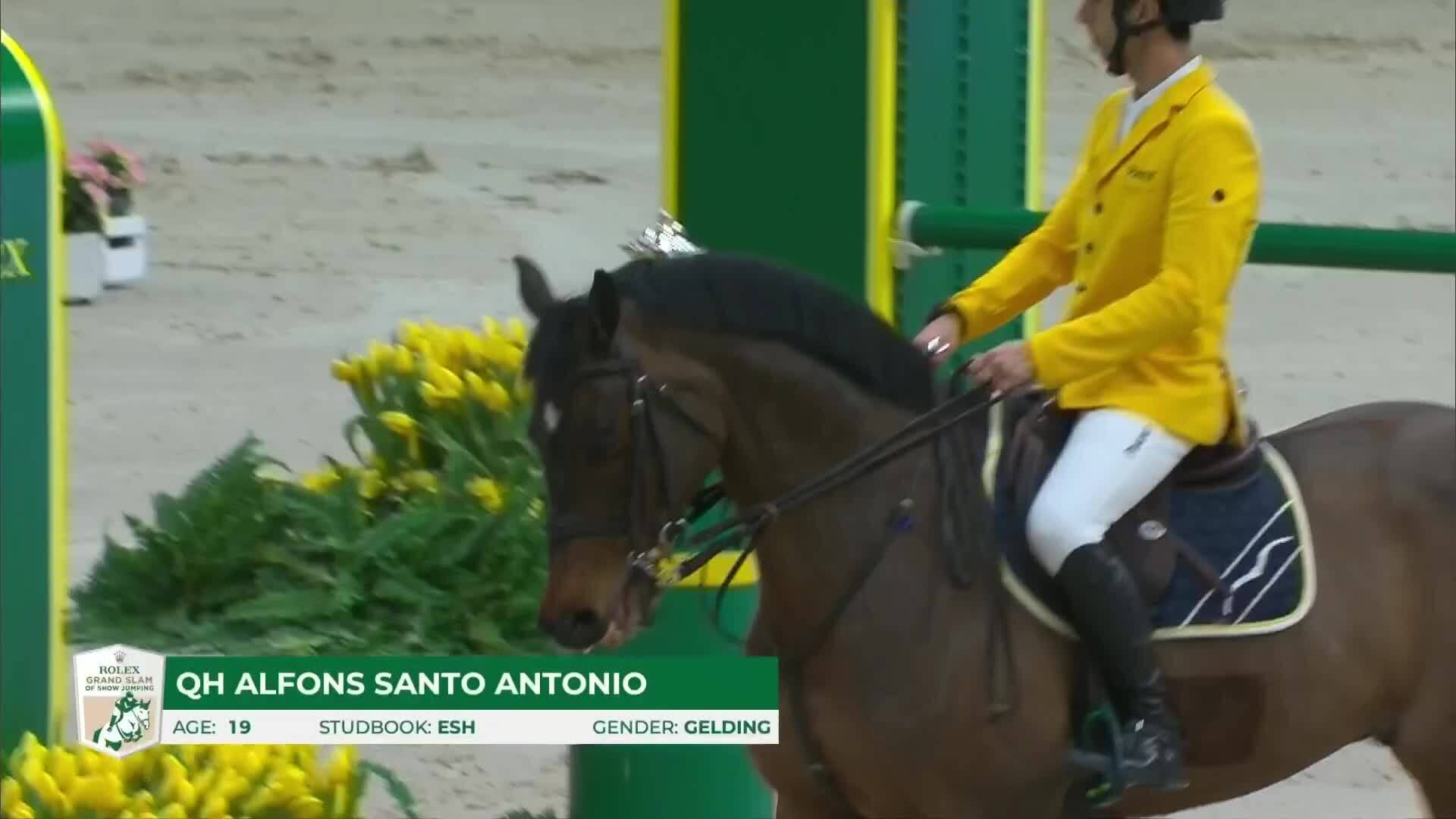 Yuri Mansur with Qh Alfons Santo Antonio - CSI5* The Dutch Masters 2026 - Jump-Off