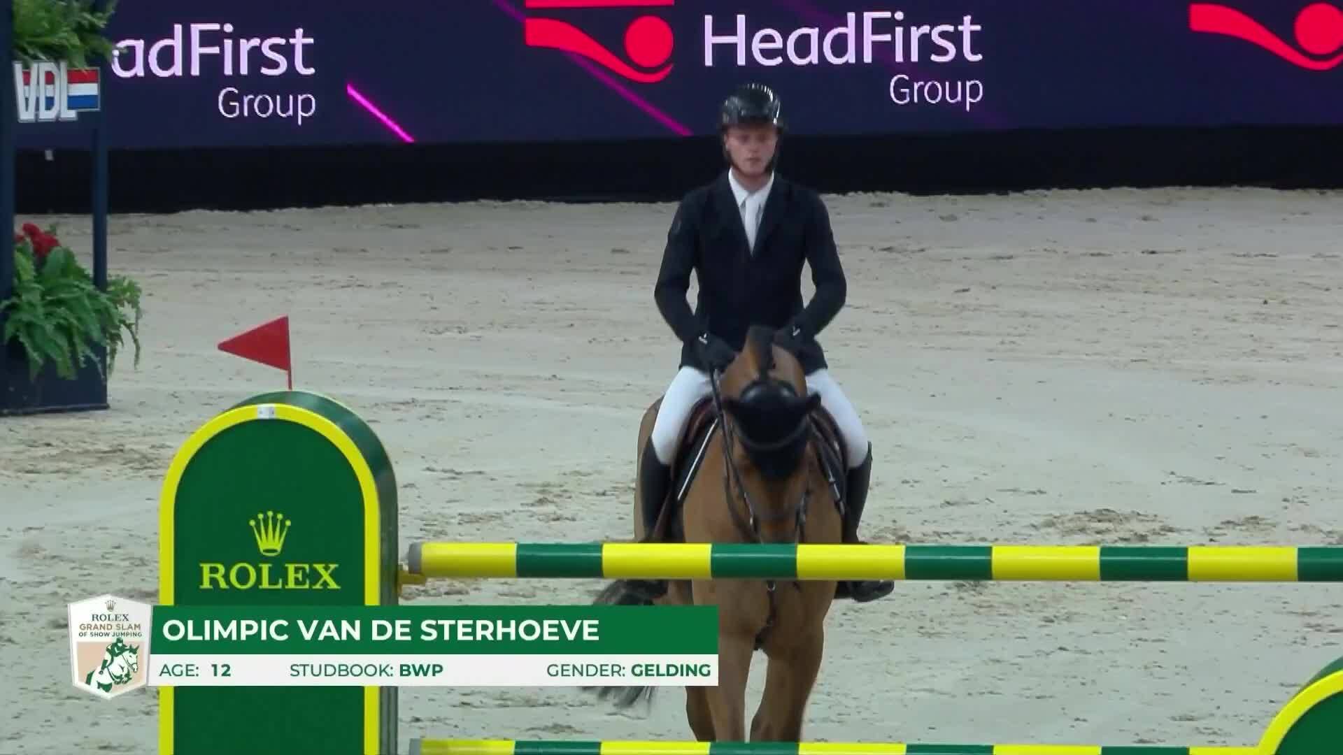 Hessel Hoekstra with Olimpic Van de Sterhoeve - CSI5* The Dutch Masters 2026 - Jump-Off