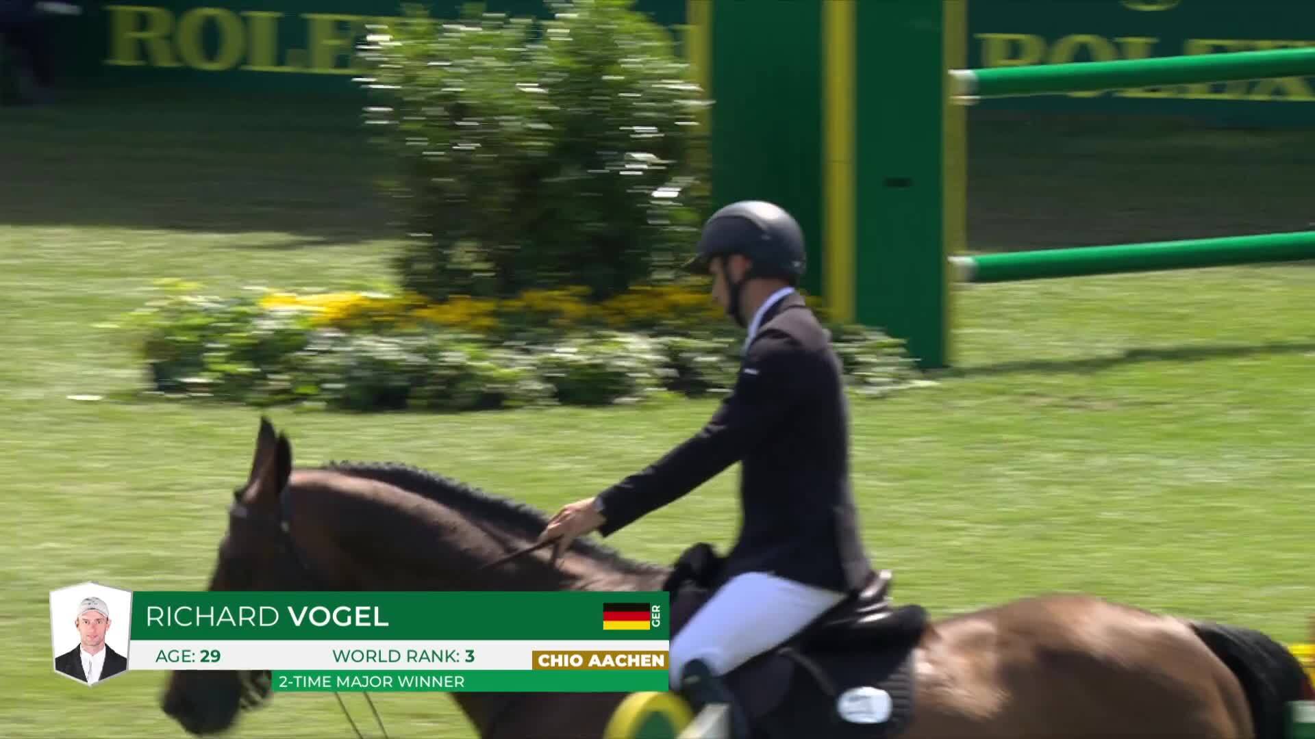 Richard Vogel with United Touch S - TSCHIO Aachen 2026 - Round 1