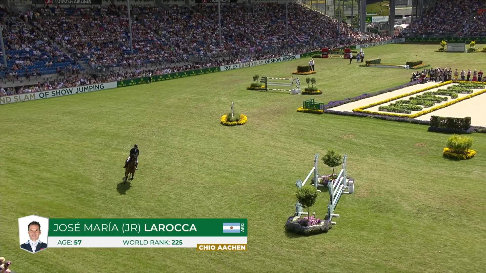 José María (Jr) Larocca with Finn Lente - TSCHIO Aachen 2026 - Round 1