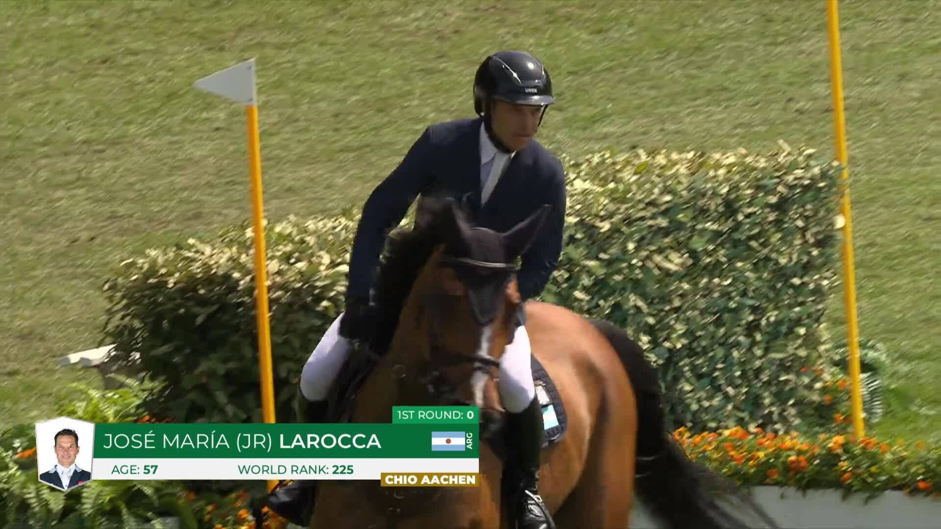 José María (Jr) Larocca with Finn Lente - TSCHIO Aachen 2026 - Round 2