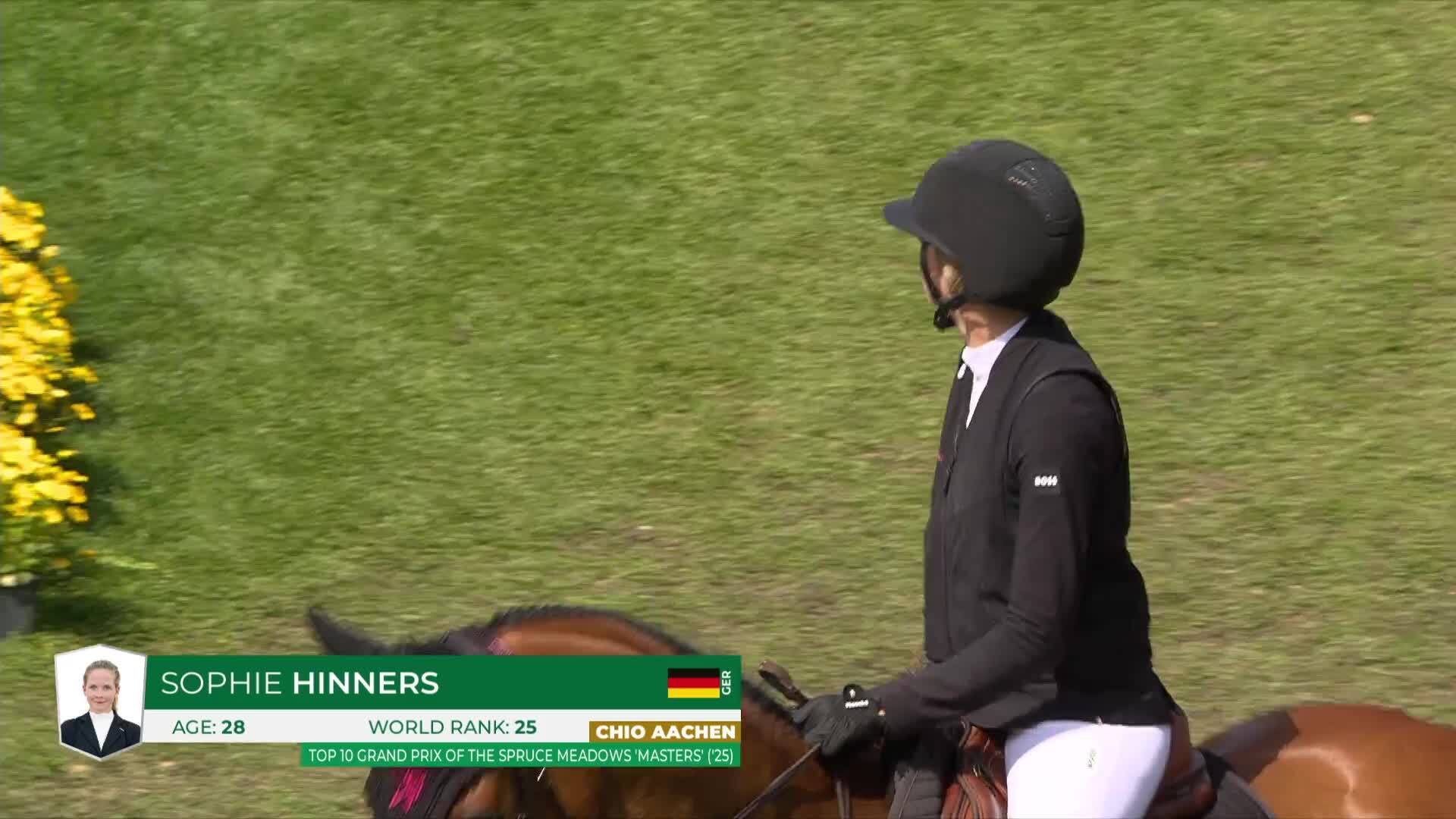 Sophie Hinners with Iron Dames Singclair - TSCHIO Aachen 2026 - Jump-off