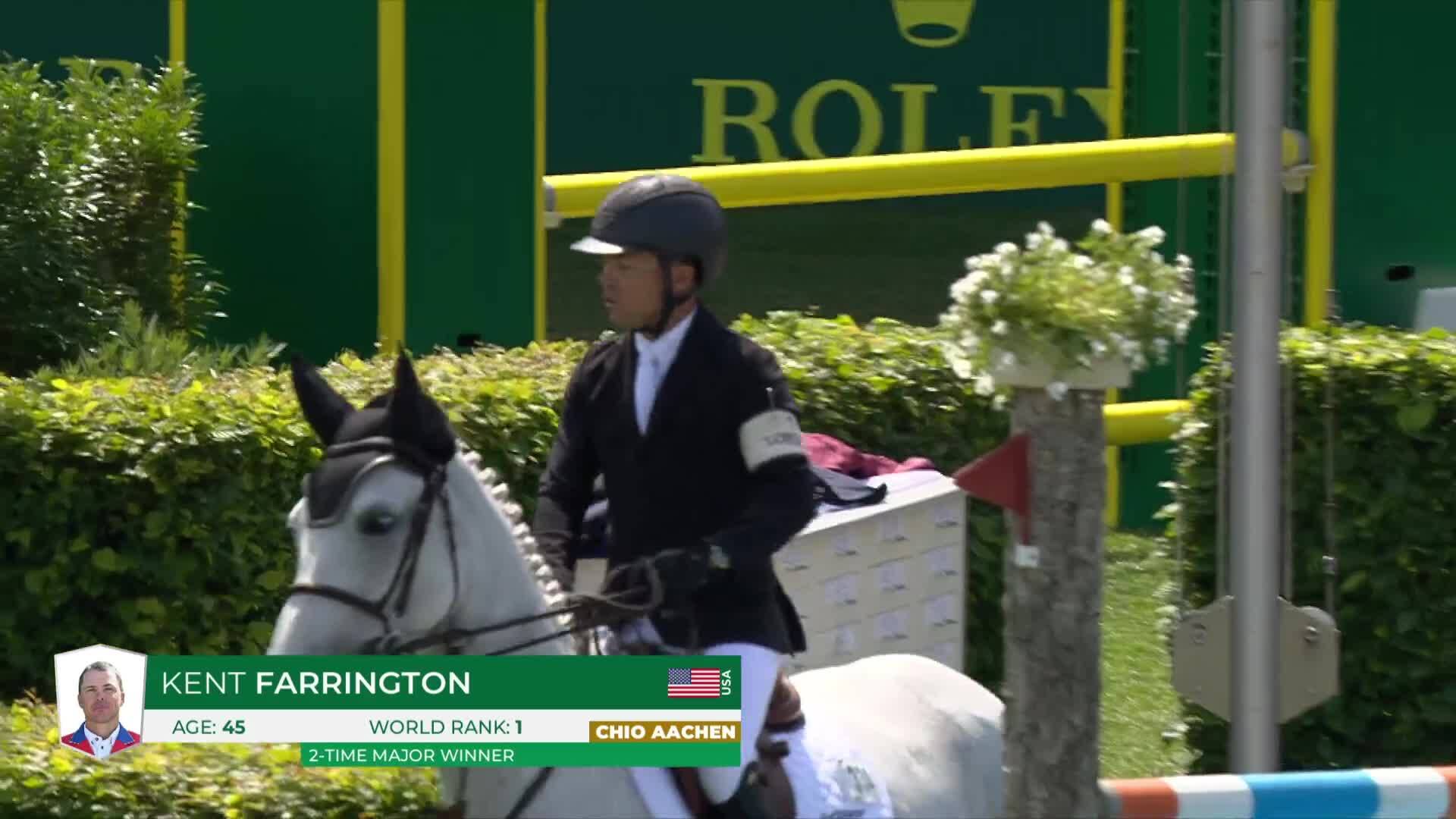 Kent Farrington with Greya - TSCHIO Aachen 2026 - Round 1