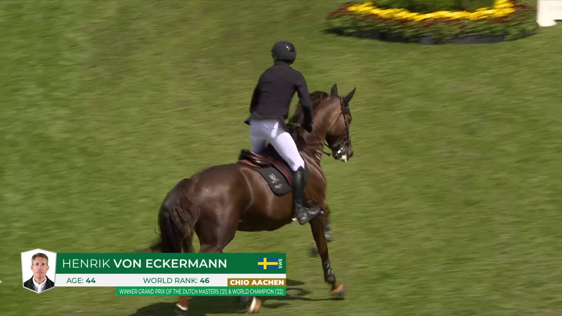 Henrik Von Eckermann with Qasirah Van de Reistenhoek - TSCHIO Aachen 2026 - Round 1