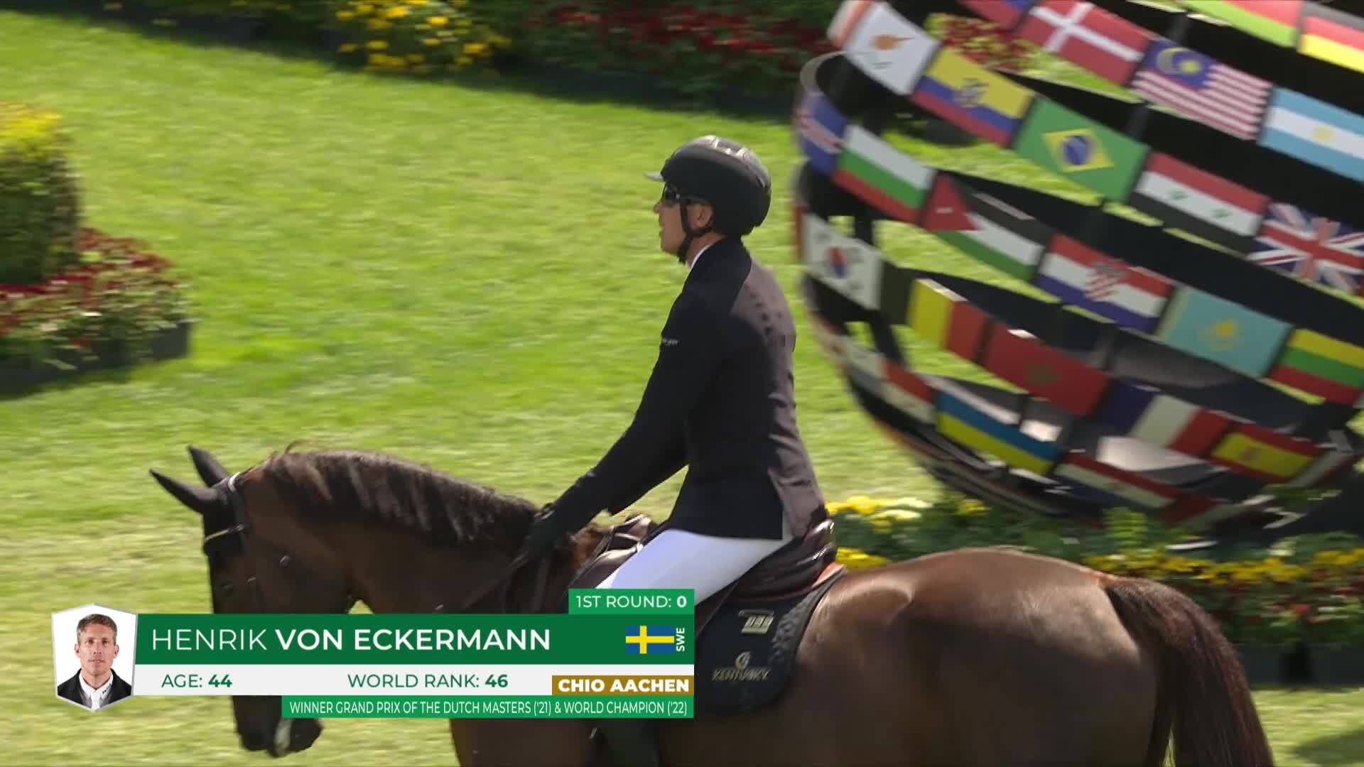 Henrik Von Eckermann with Qasirah Van de Reistenhoek - TSCHIO Aachen 2026 - Round 2