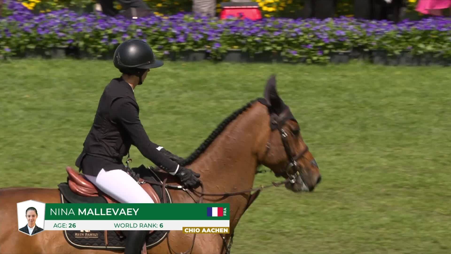 Nina Mallevaey with Dynastie de Beaufour - TSCHIO Aachen 2026 - Round 1