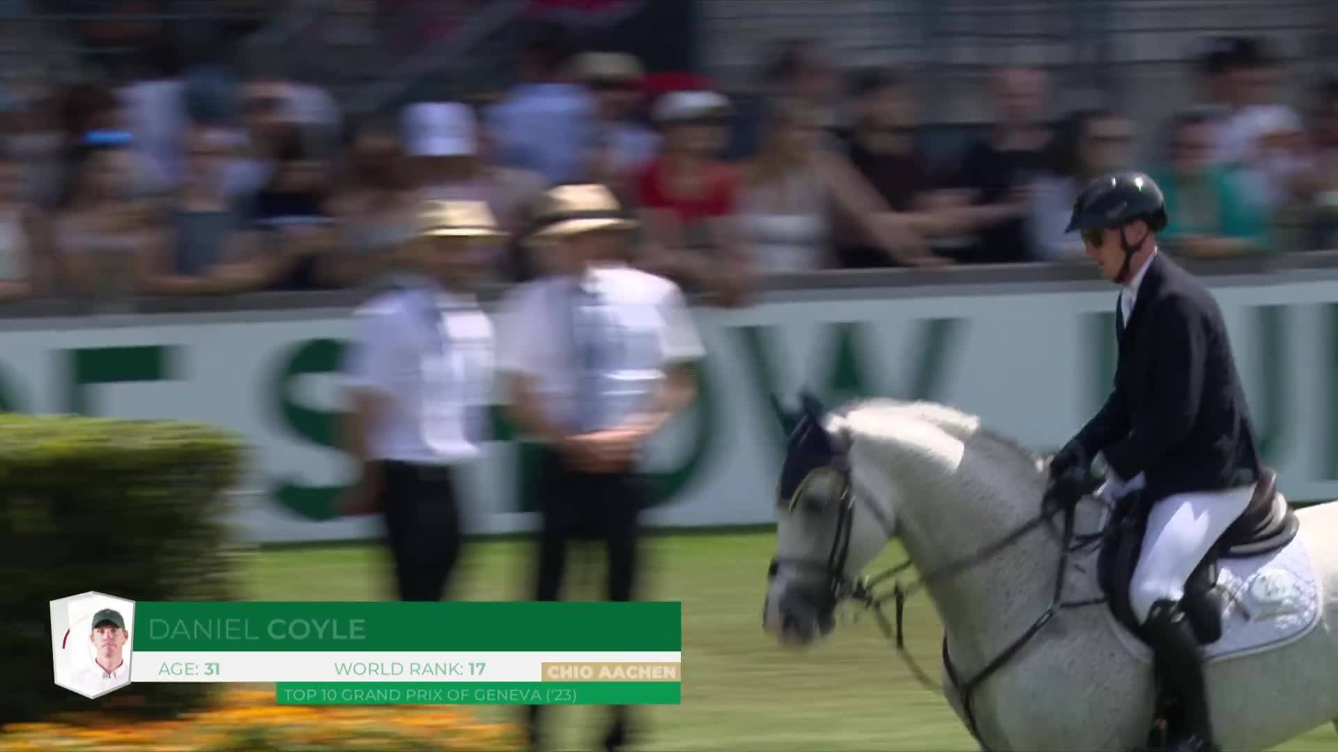 Daniel Coyle with Gisborne VDL - TSCHIO Aachen 2026 - Round 1