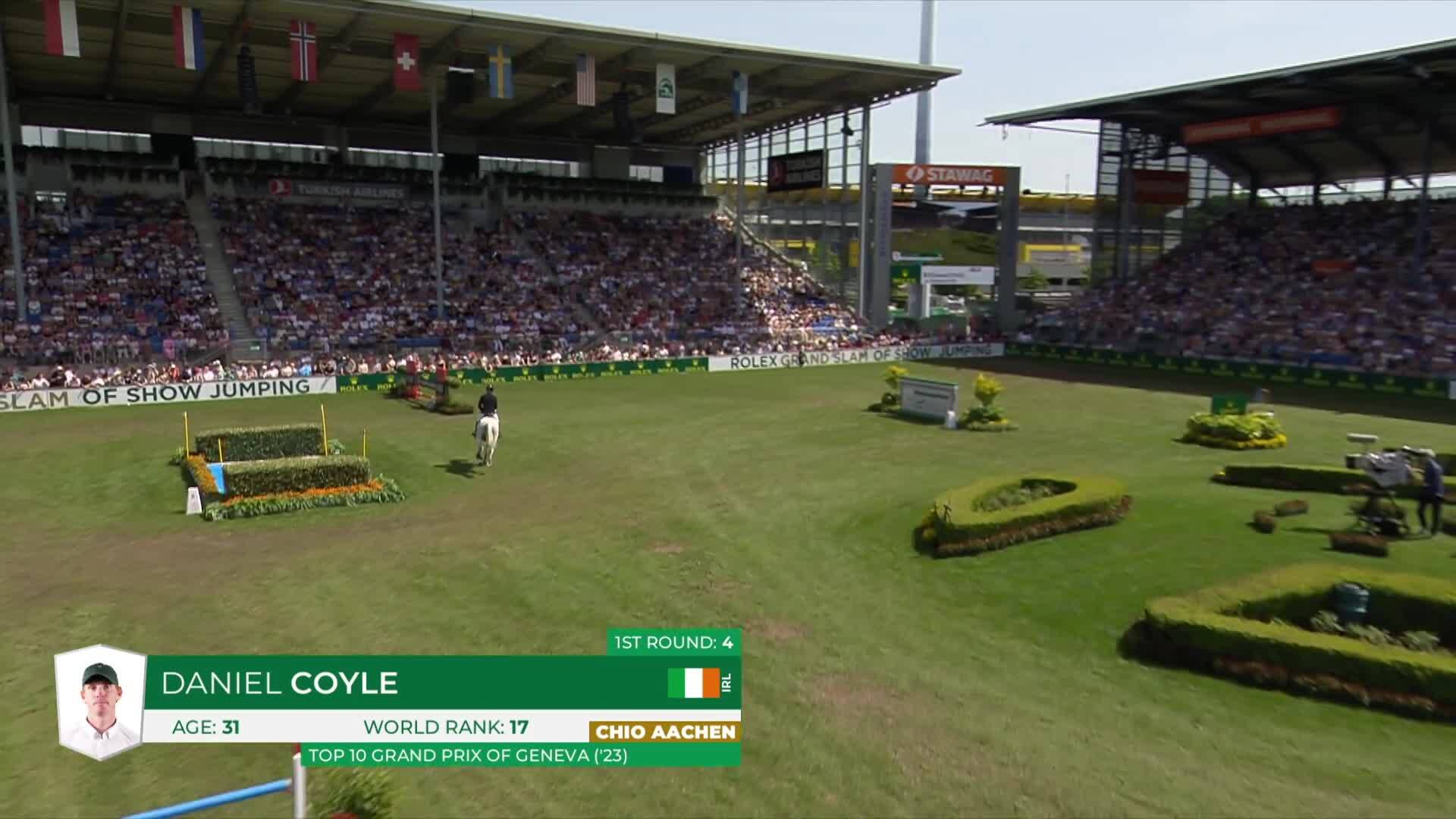 Daniel Coyle with Gisborne VDL - TSCHIO Aachen 2026 - Round 2