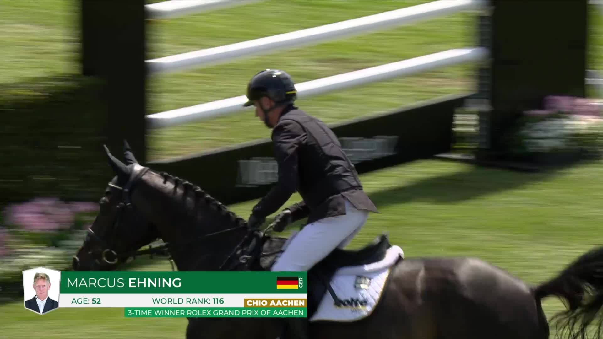 Marcus Ehning with Coolio 42 - TSCHIO Aachen 2026 - Round 1
