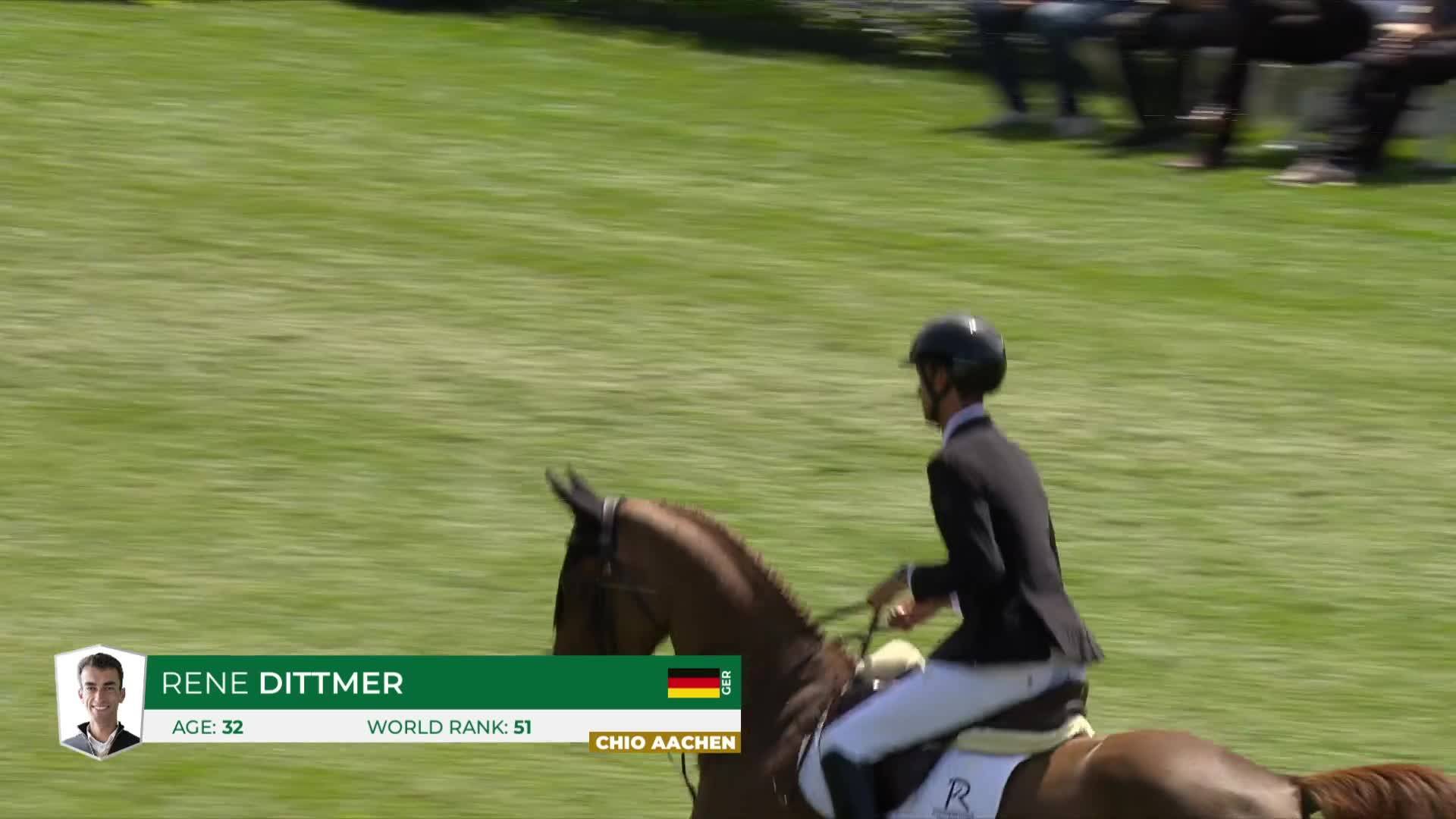 Rene Dittmer with Cody 139 - TSCHIO Aachen 2026 - Round 1