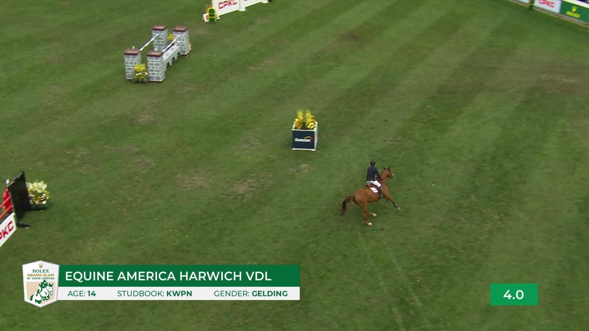 Johan-Sebastian Gulliksen avec Equine America Harwich VDL - CSIO5* Spruce Meadows 'Masters' 2026 - Manche 1