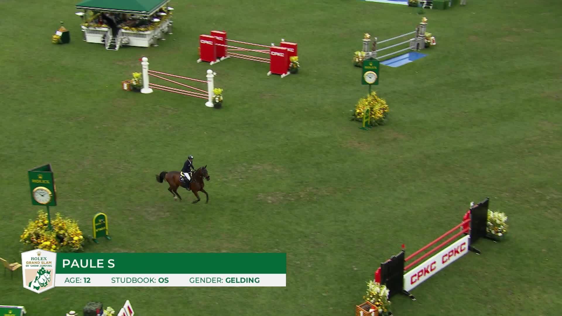 Andre Thieme avec Paule S - CSIO5* Spruce Meadows 'Masters' 2026 - Manche 1