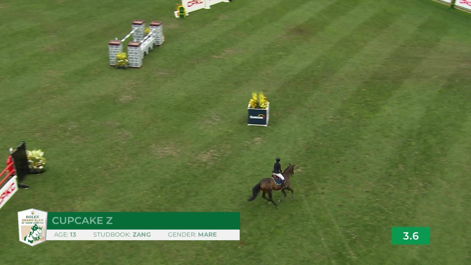 Sanne Thijssen avec Cupcake Z - CSIO5* Spruce Meadows 'Masters' 2026 - Manche 1