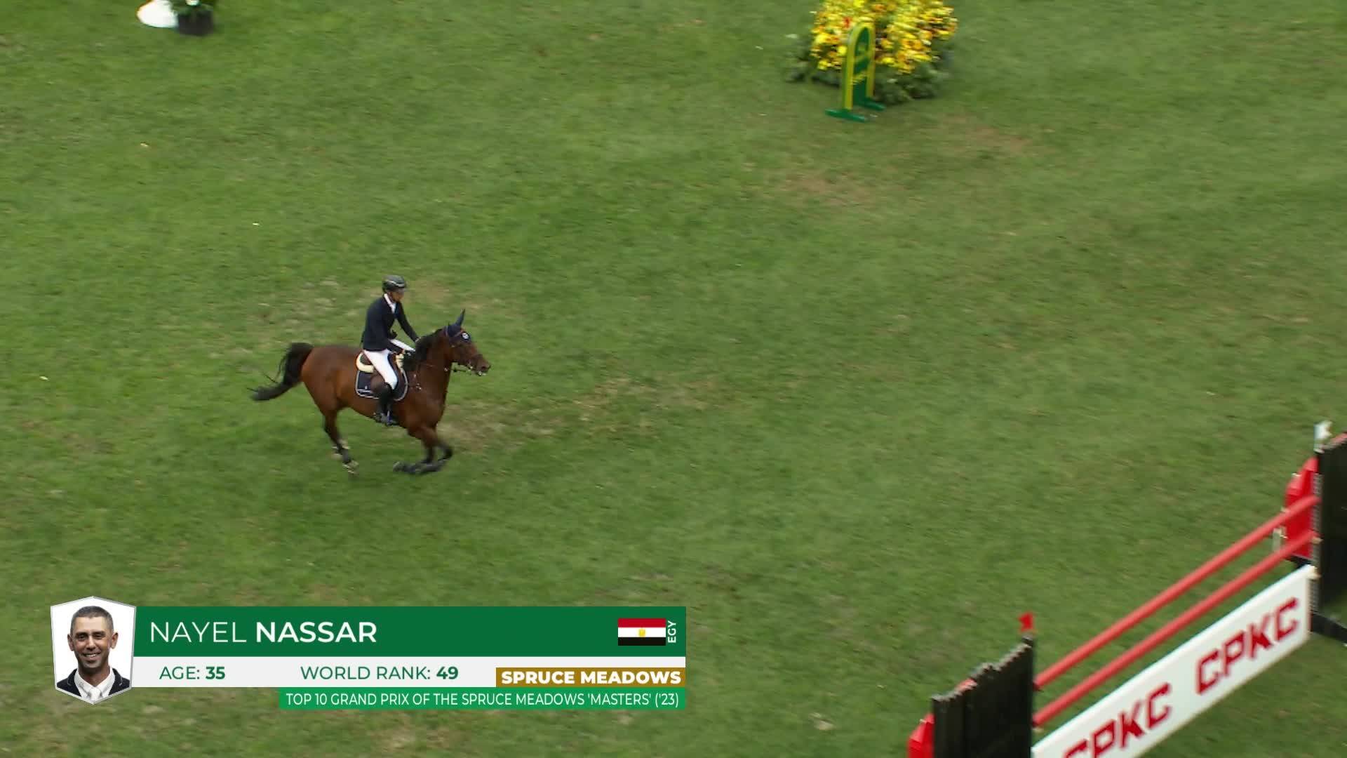 Nayel Nassar avec Esi Ali - CSIO5* Spruce Meadows 'Masters' 2026 - Manche 1
