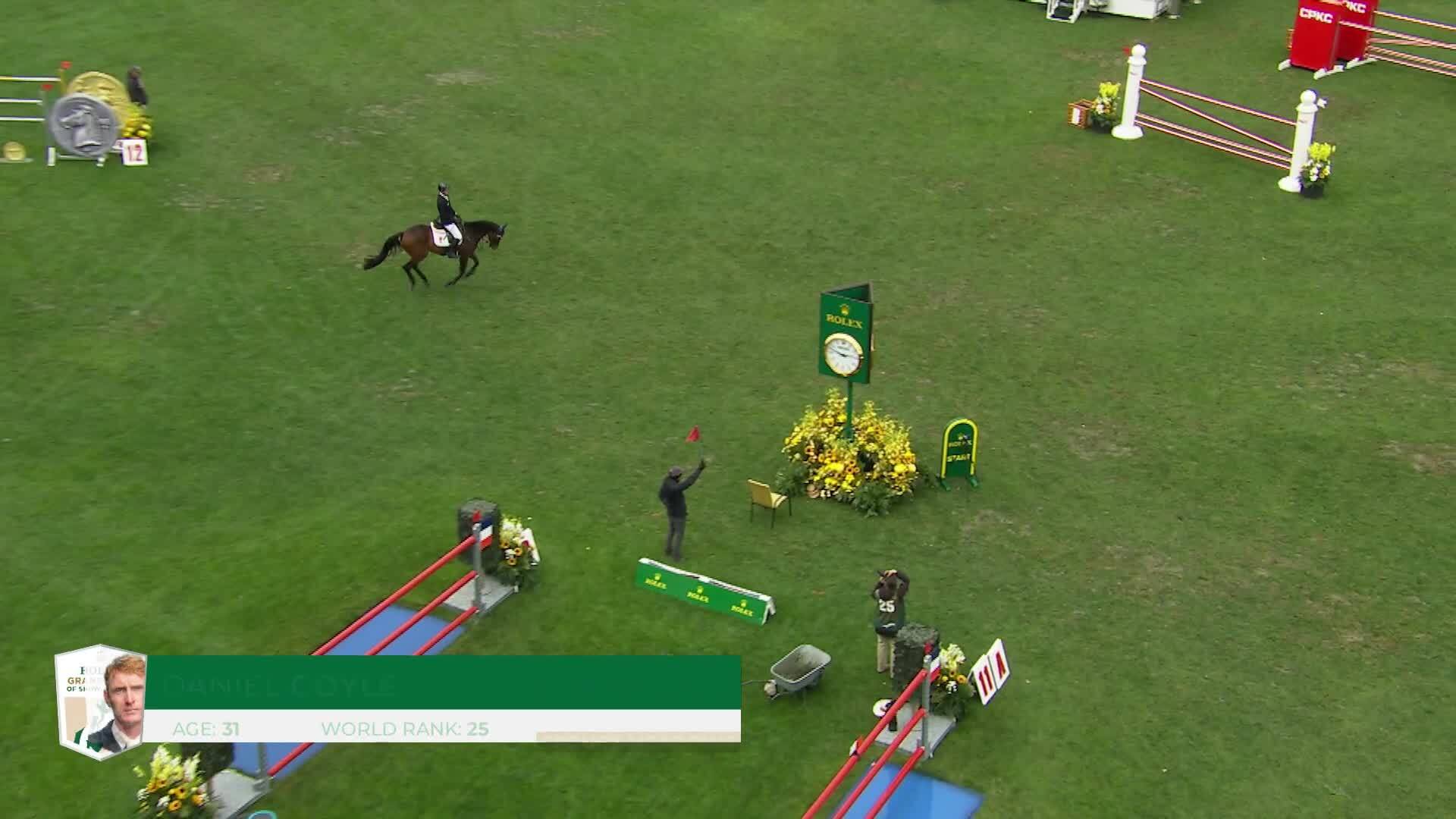 Daniel Coyle avec Farrel - CSIO5* Spruce Meadows 'Masters' 2026 - Manche 1