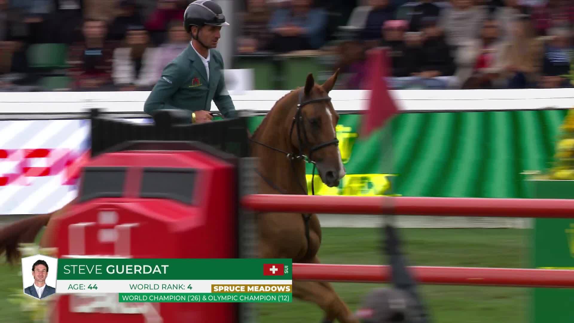 Steve Guerdat avec Albfuehren's Iashin Sitte - CSIO5* Spruce Meadows 'Masters' 2026 - Manche 1