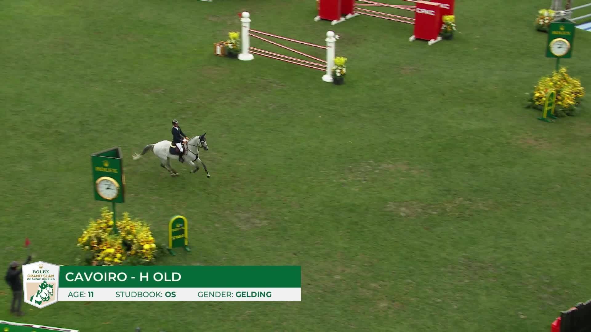 Roy Van Beek avec Cavoiro - H Old - CSIO5* Spruce Meadows 'Masters' 2026 - Manche 1