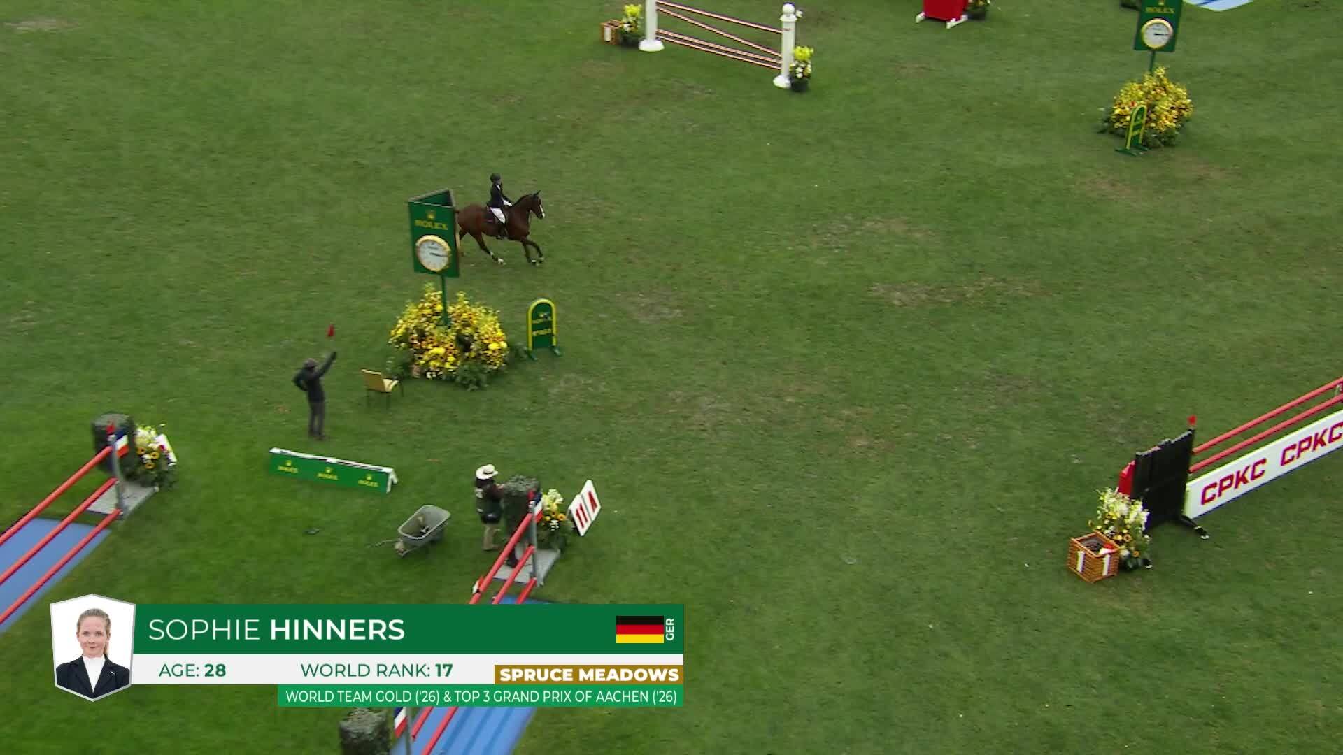 Sophie Hinners with Iron Dames Singclair - CSIO5* Spruce Meadows 'Masters' 2026 - Round 1