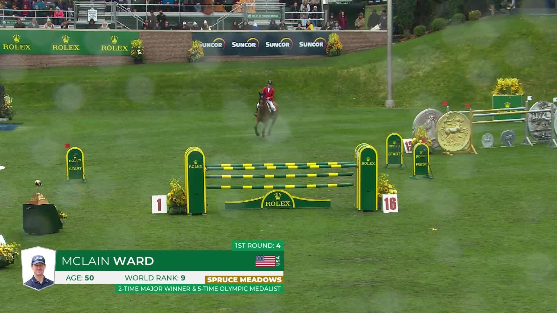 Mclain Ward with High Star Hero - CSIO5* Spruce Meadows 'Masters' 2026 - Round 2