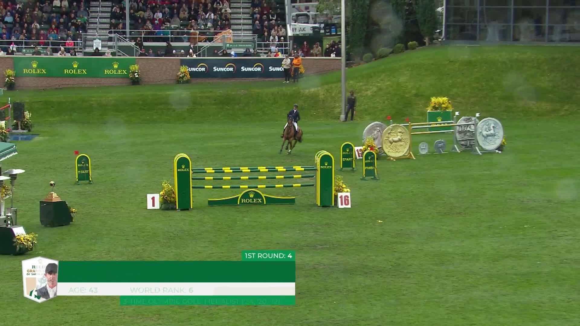 Ben Maher with Enjeu de Grisien - CSIO5* Spruce Meadows 'Masters' 2026 - Round 2