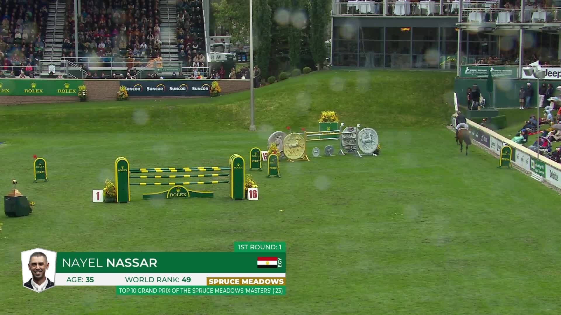 Nayel Nassar avec Esi Ali - CSIO5* Spruce Meadows 'Masters' 2026 - Manche 2